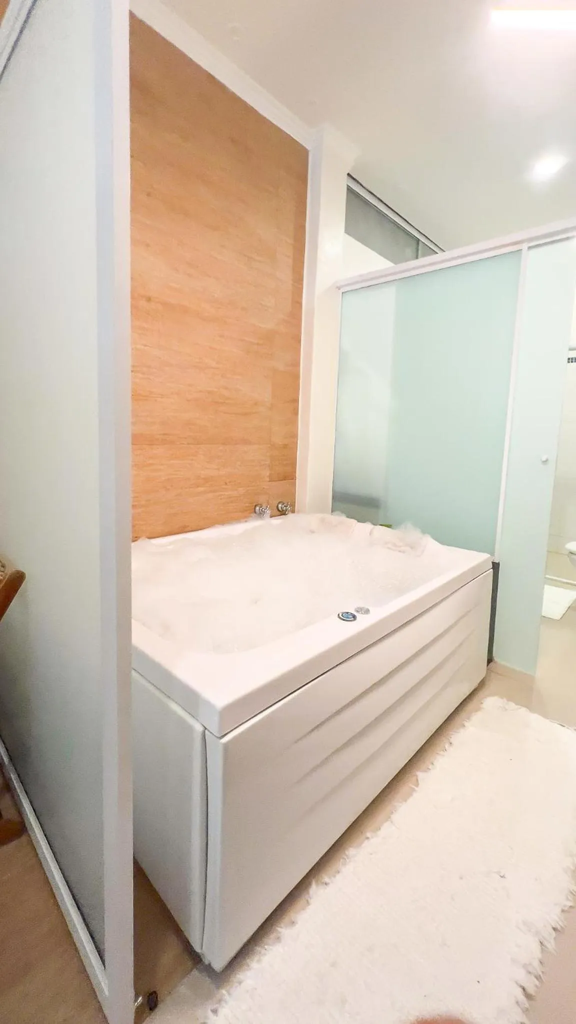 Bed in Pousada Luar do Prata