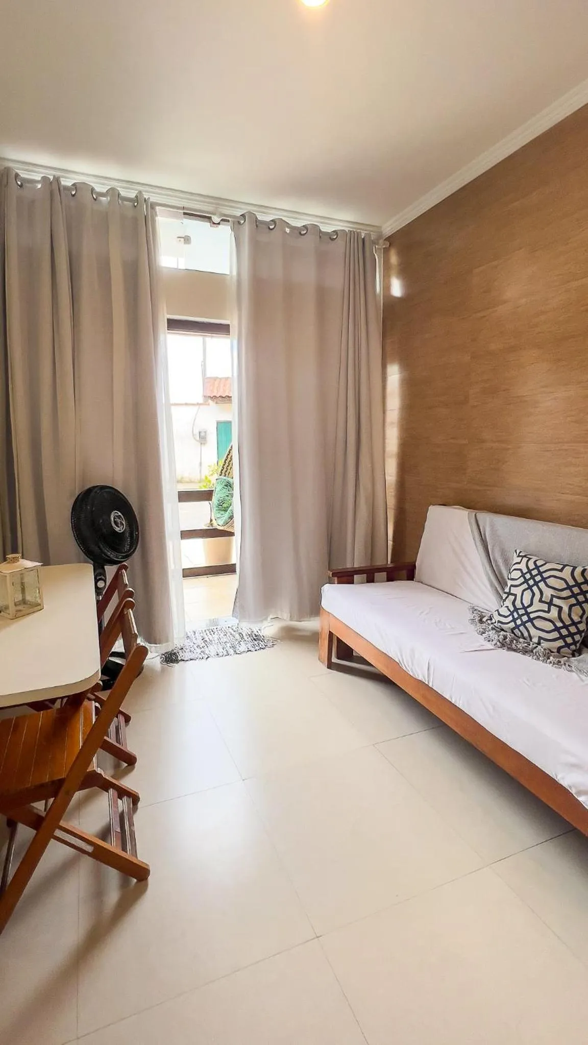 Bed in Pousada Luar do Prata