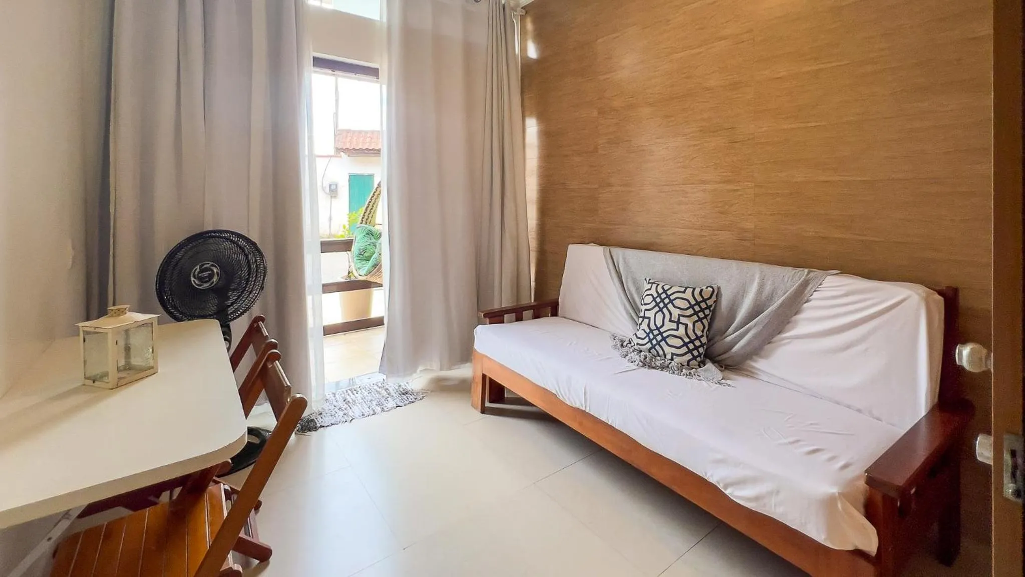 Bed in Pousada Luar do Prata