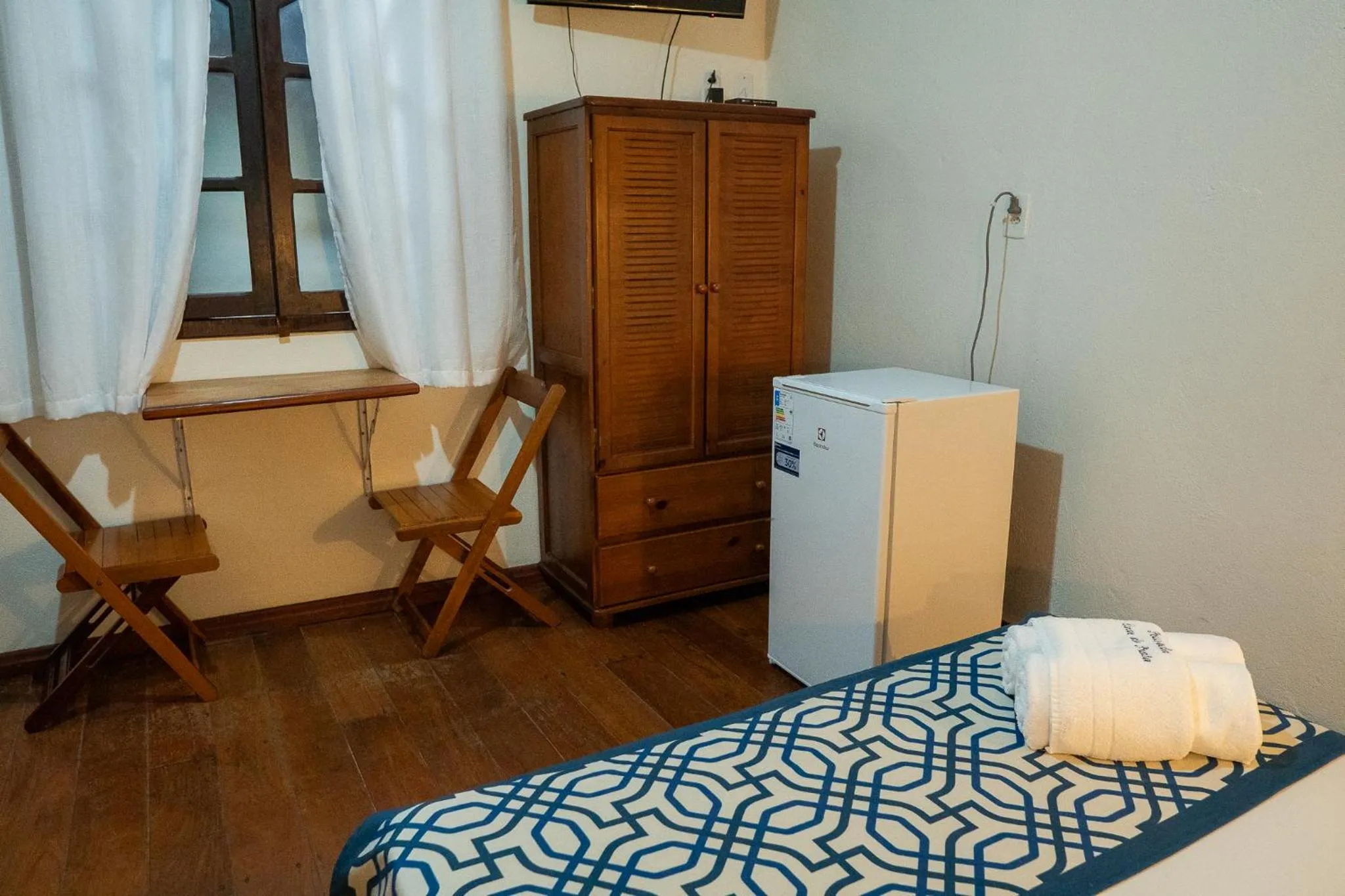 Bed in Pousada Luar do Prata