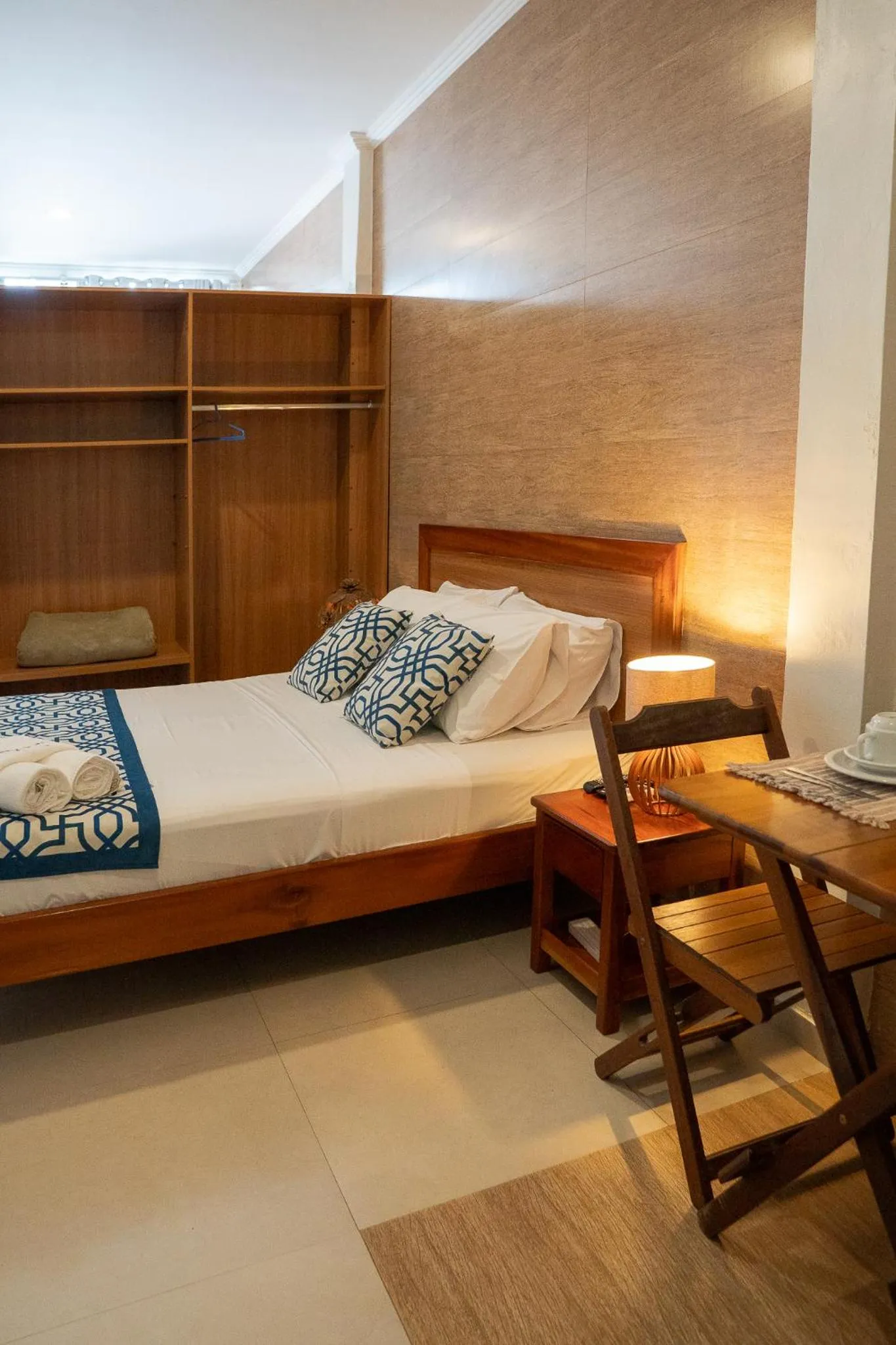 Bed in Pousada Luar do Prata