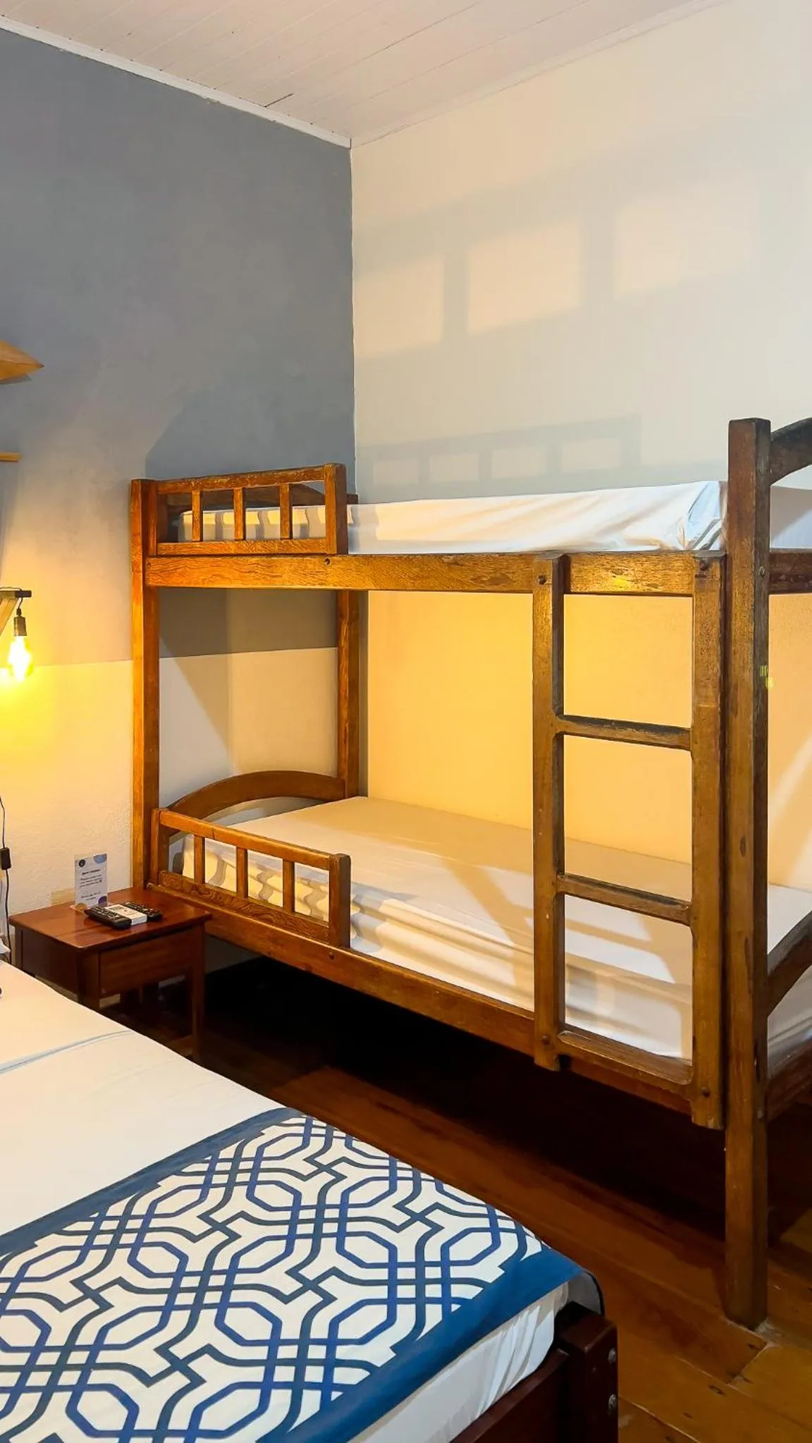 Bed in Pousada Luar do Prata