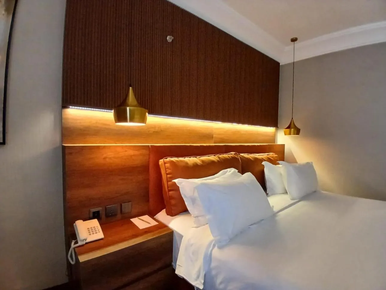 Bed in Crown Town Hotel