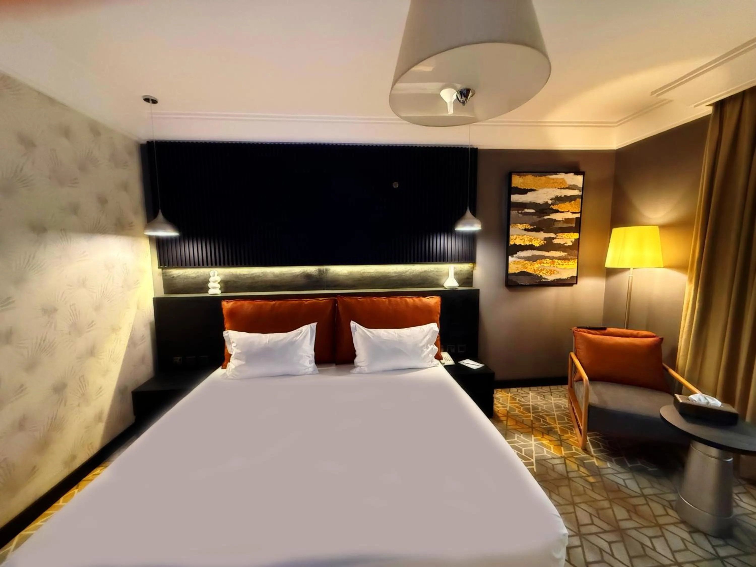 Bed in Crown Town Hotel