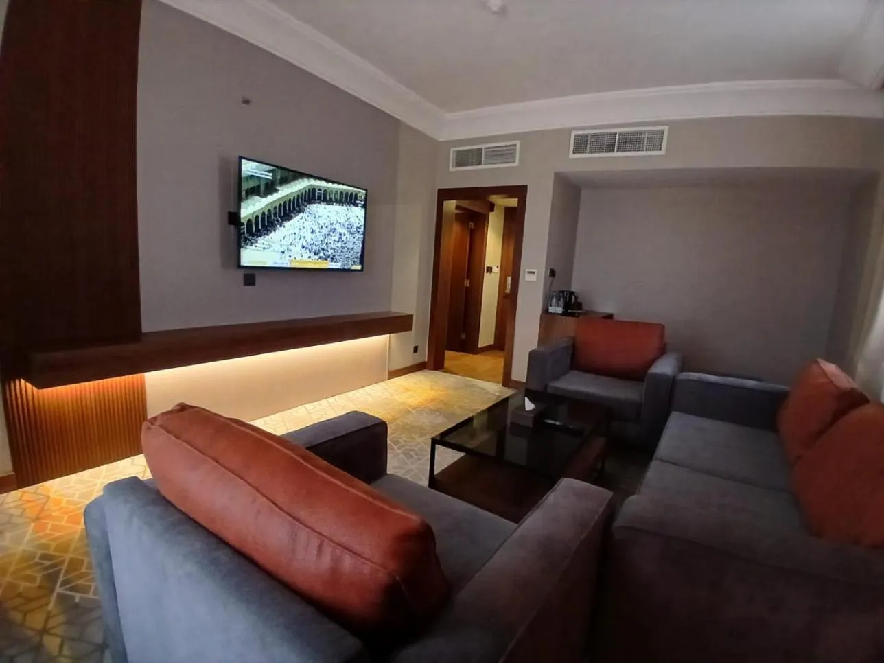 Living room in Crown Town Hotel