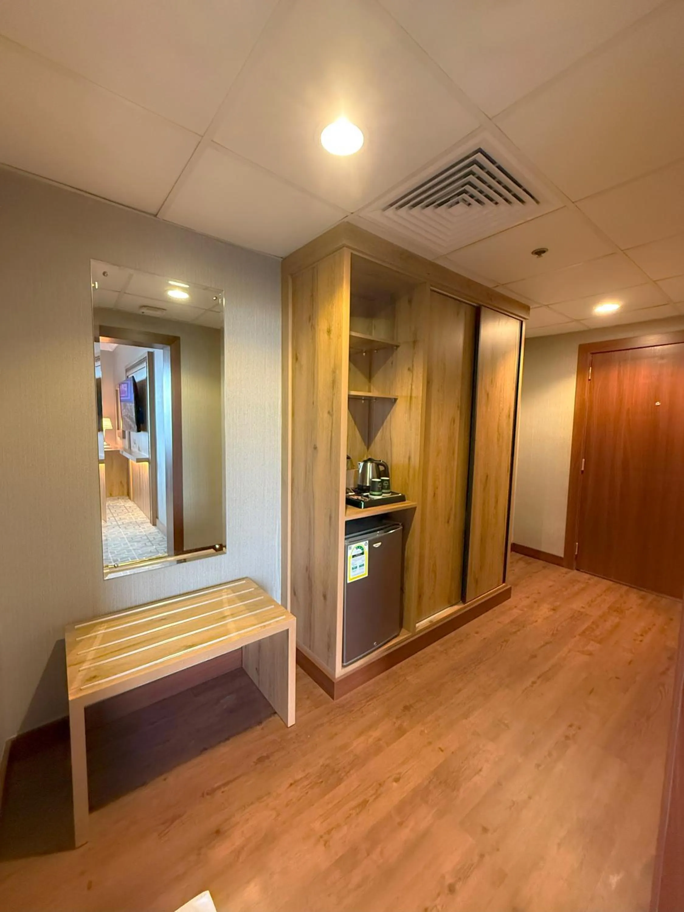 wardrobe in Crown Town Hotel