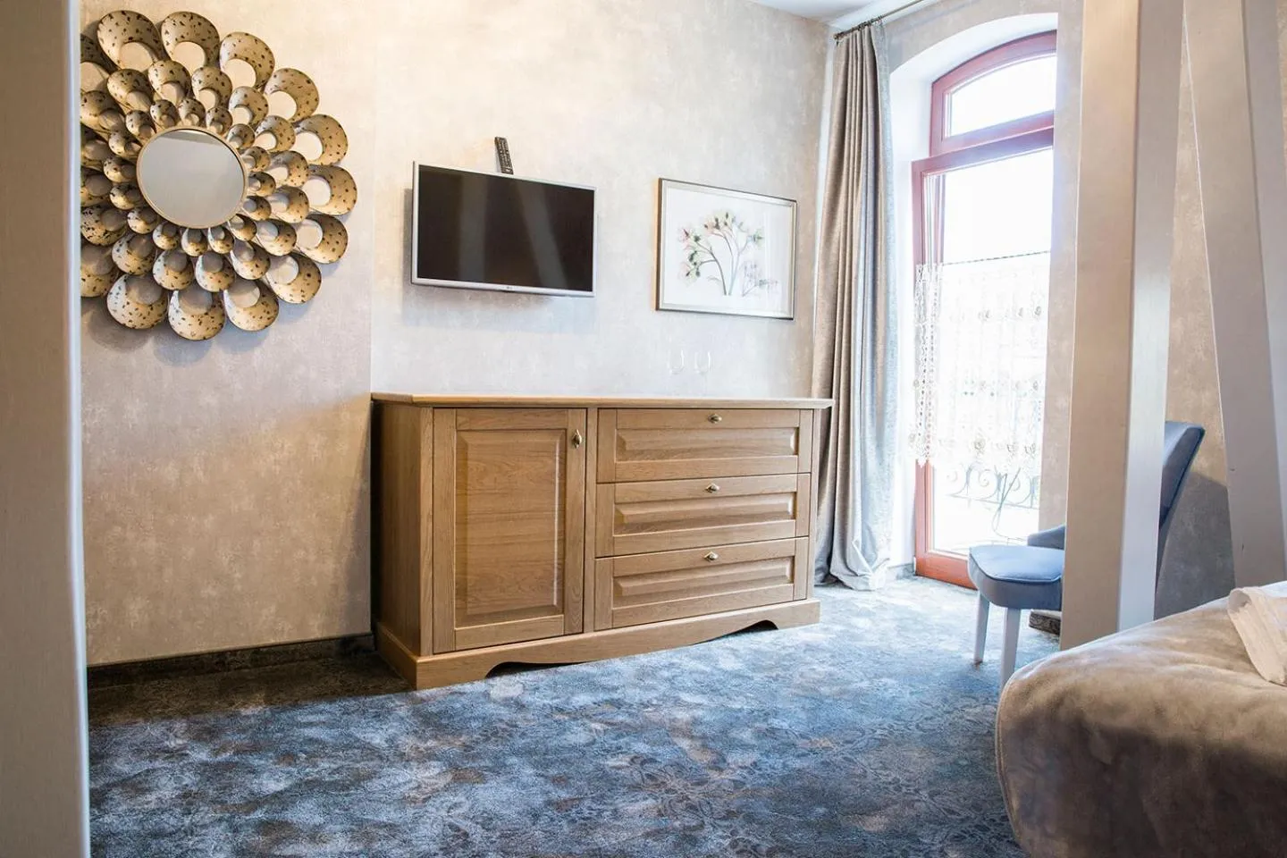 Bed in Villa Mistral