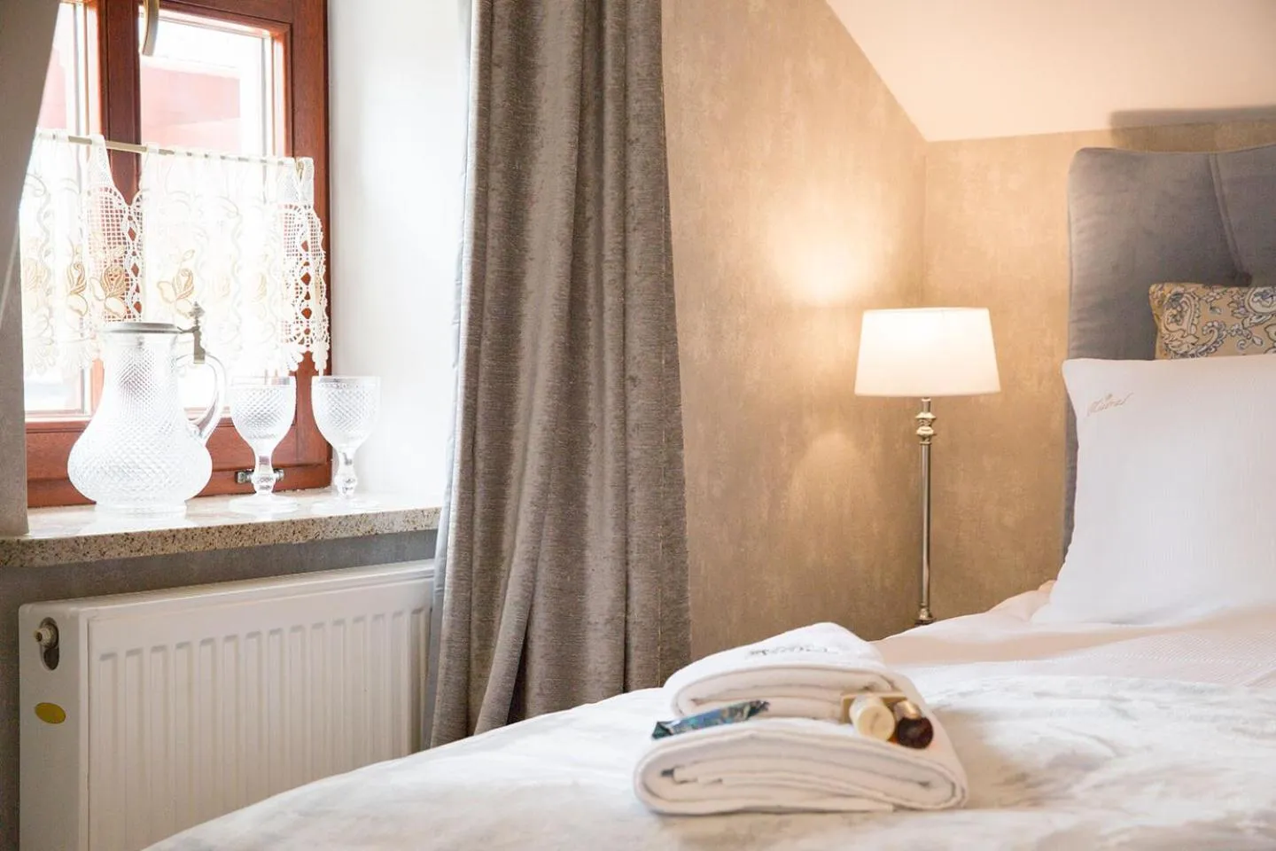 Bed in Villa Mistral