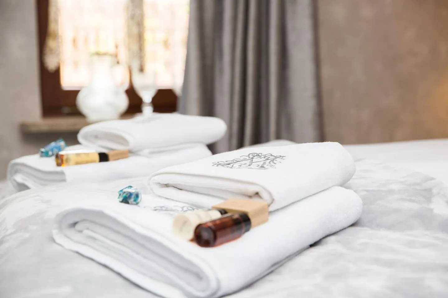 Bed in Villa Mistral