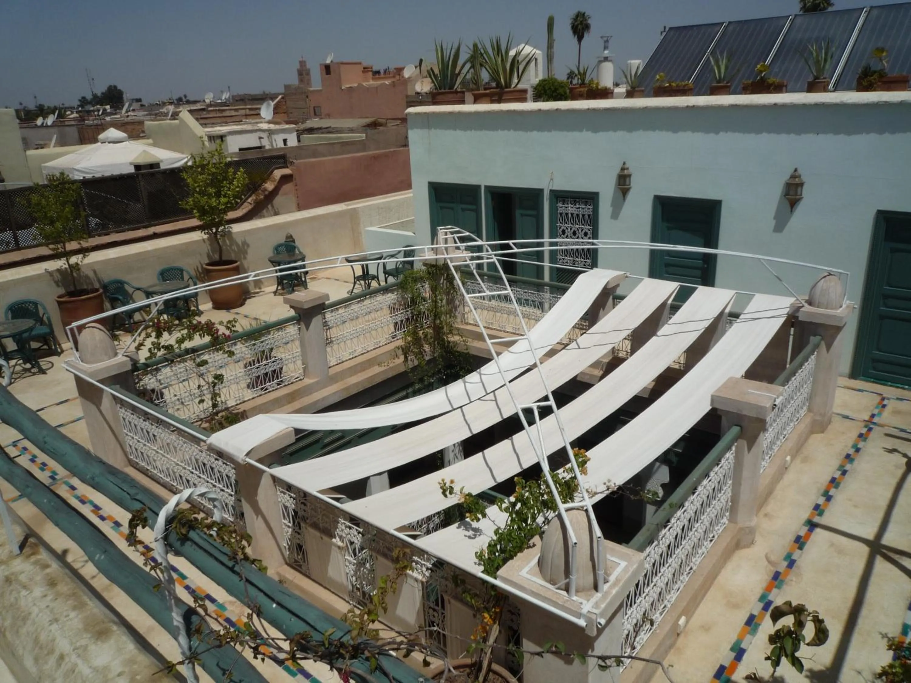 Garden in Riad Azahar