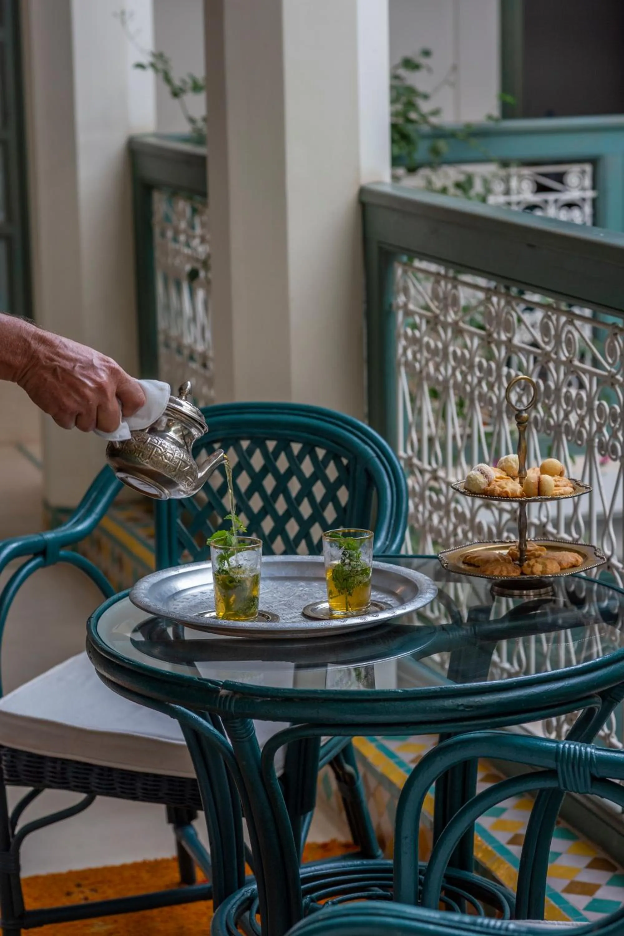Patio in Riad Azahar