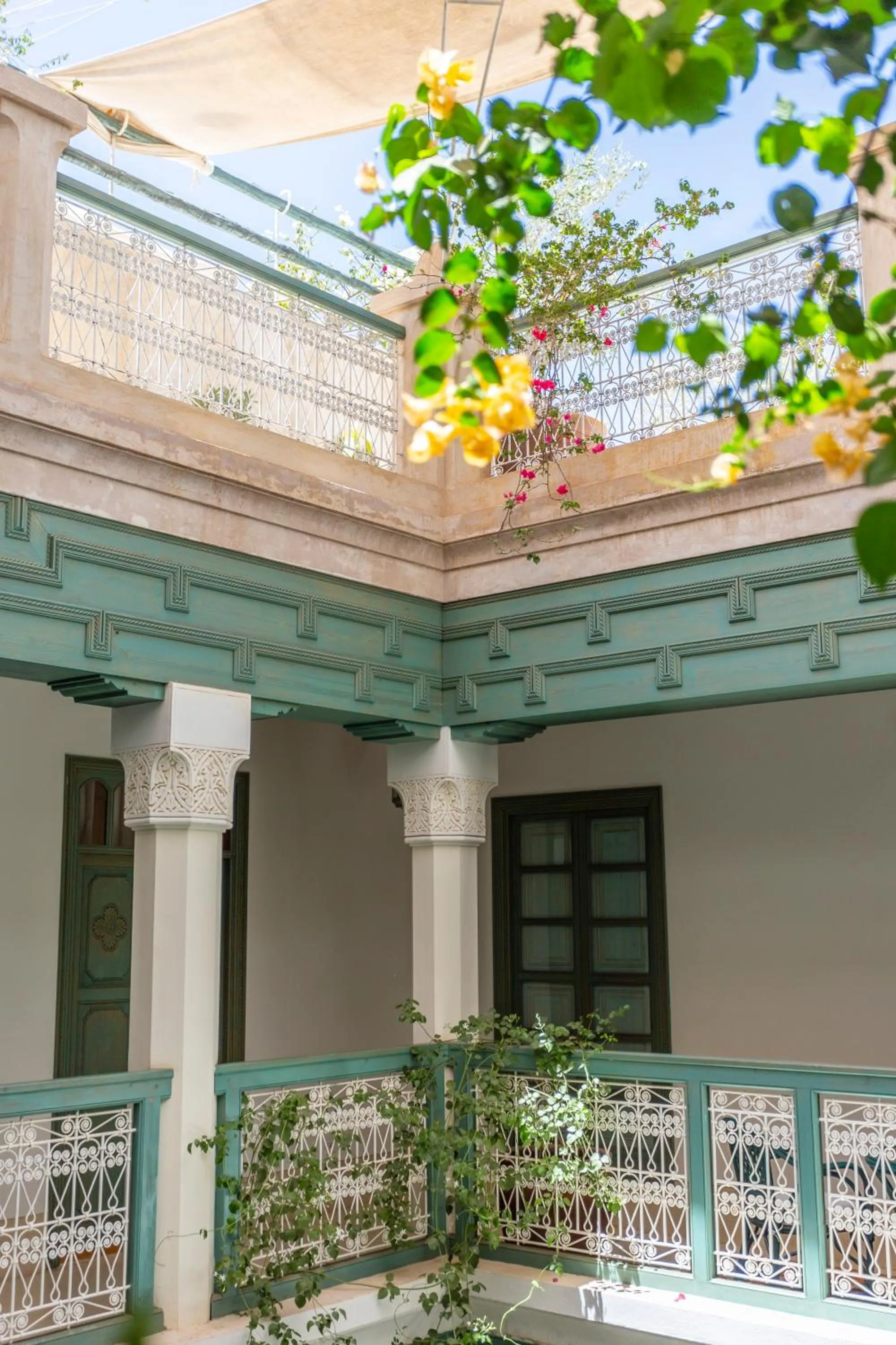 Balcony/Terrace in Riad Azahar