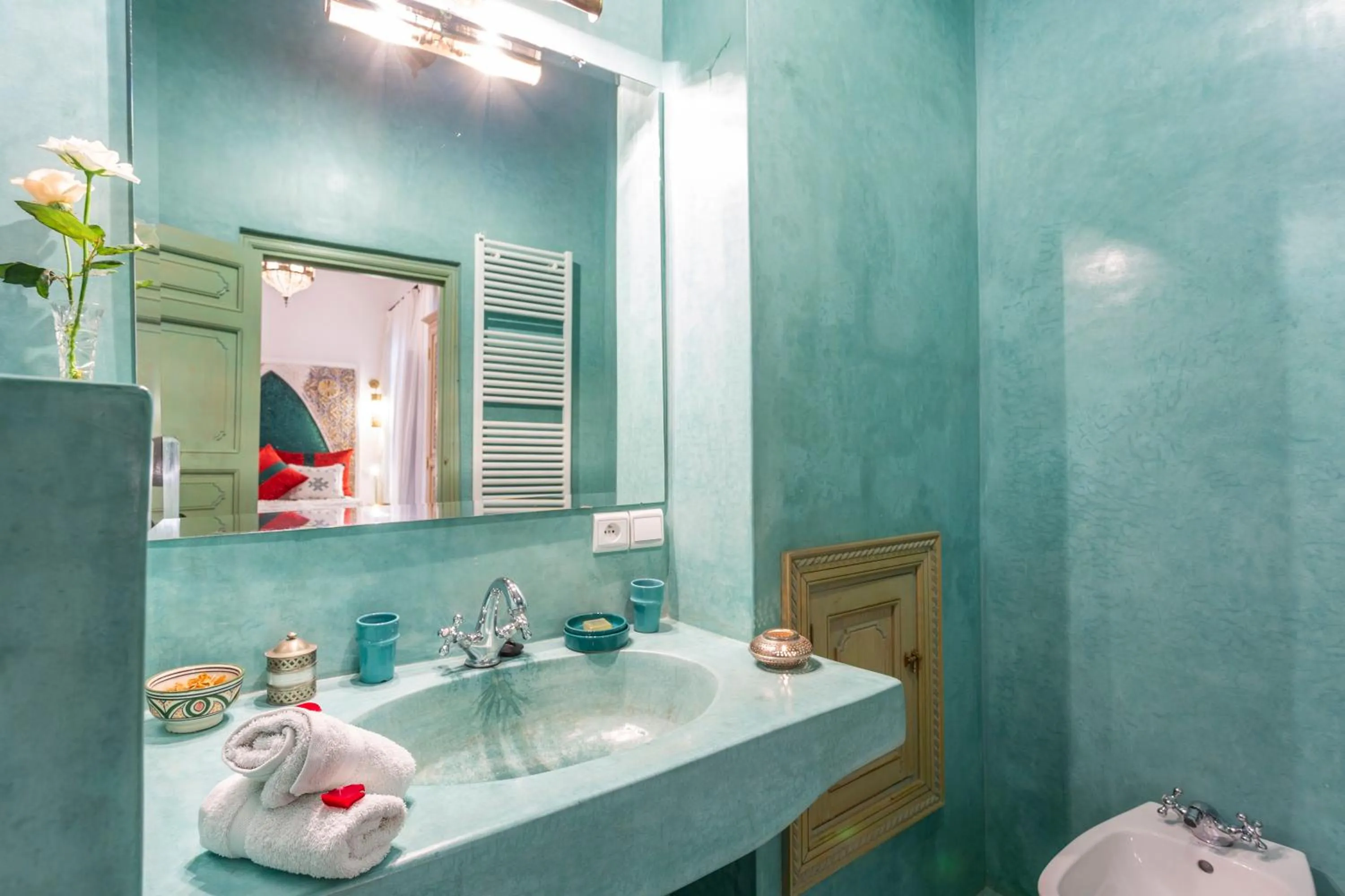 Bathroom in Riad Azahar