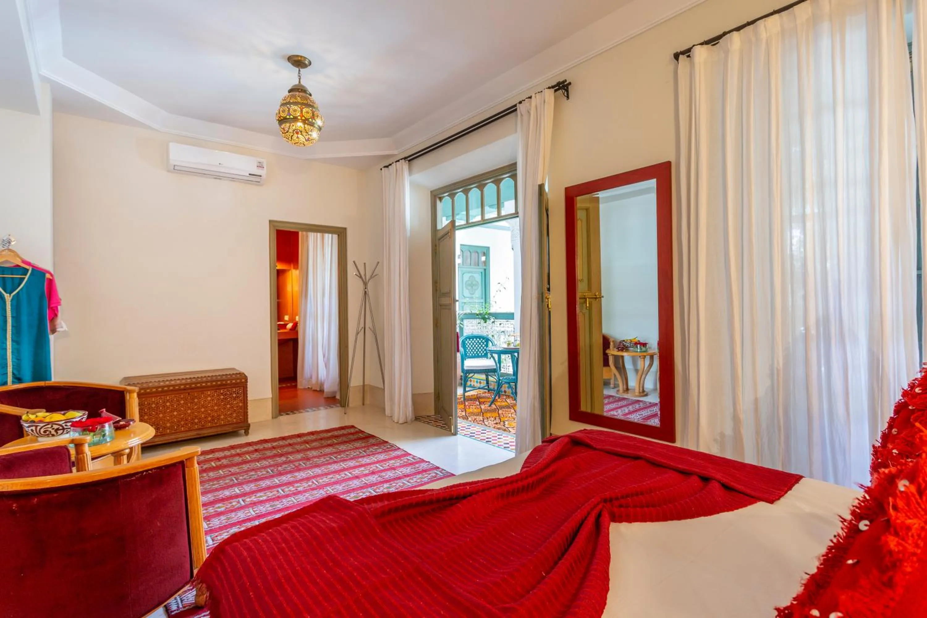 Living room in Riad Azahar