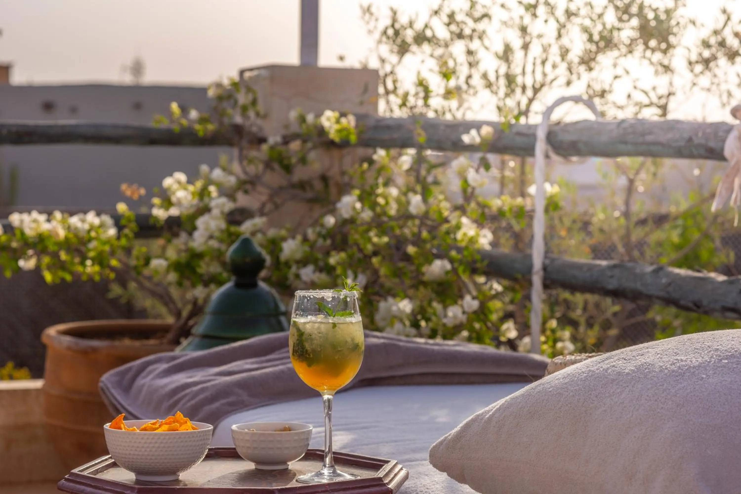 Drinks in Riad Azahar