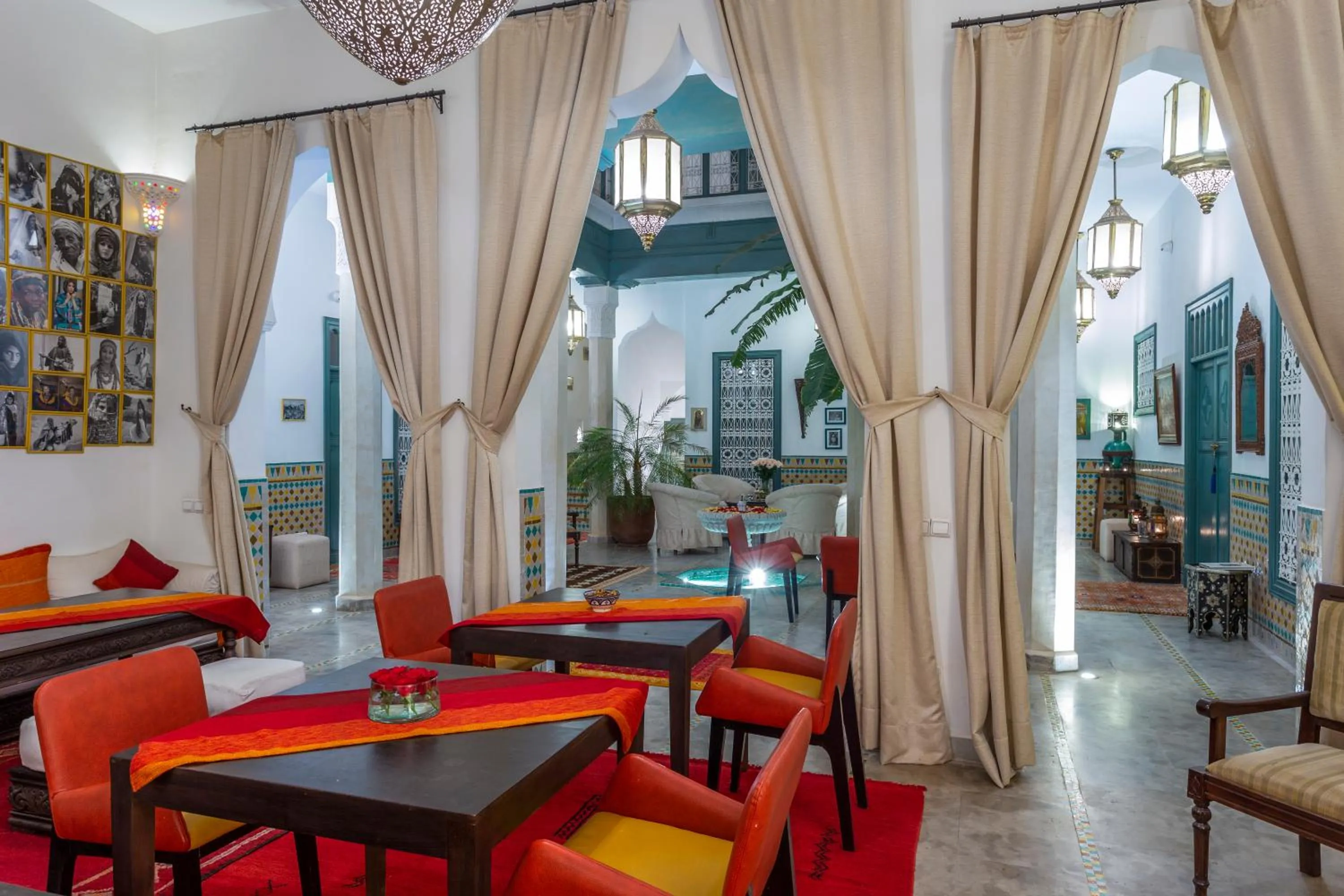 Patio in Riad Azahar