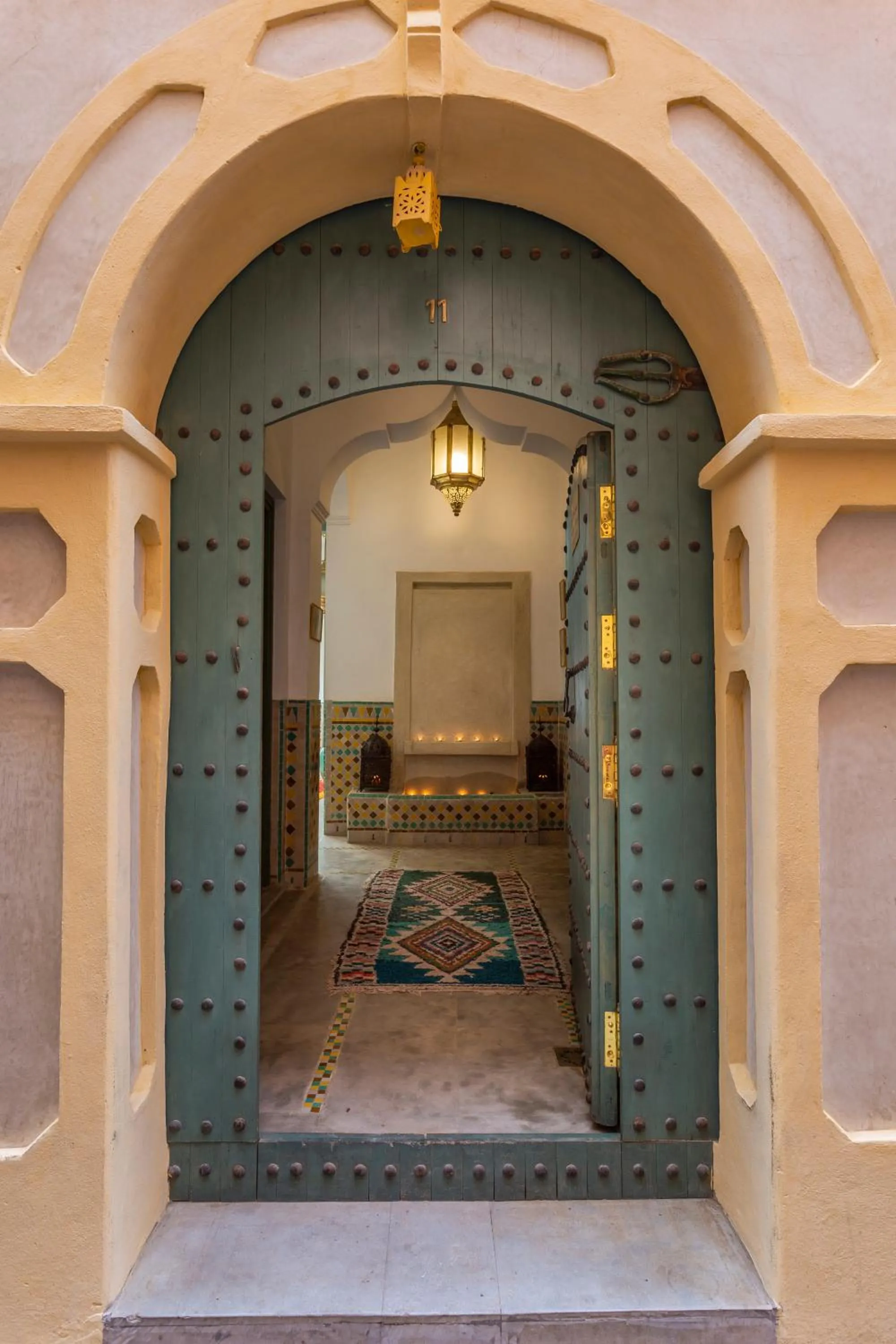 Facade/entrance in Riad Azahar
