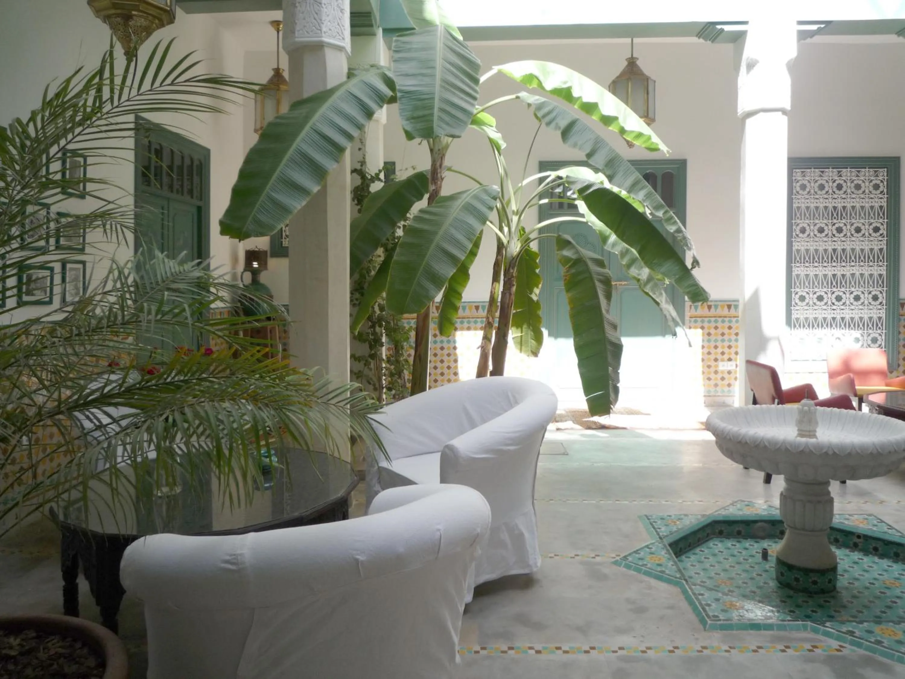 Patio in Riad Azahar