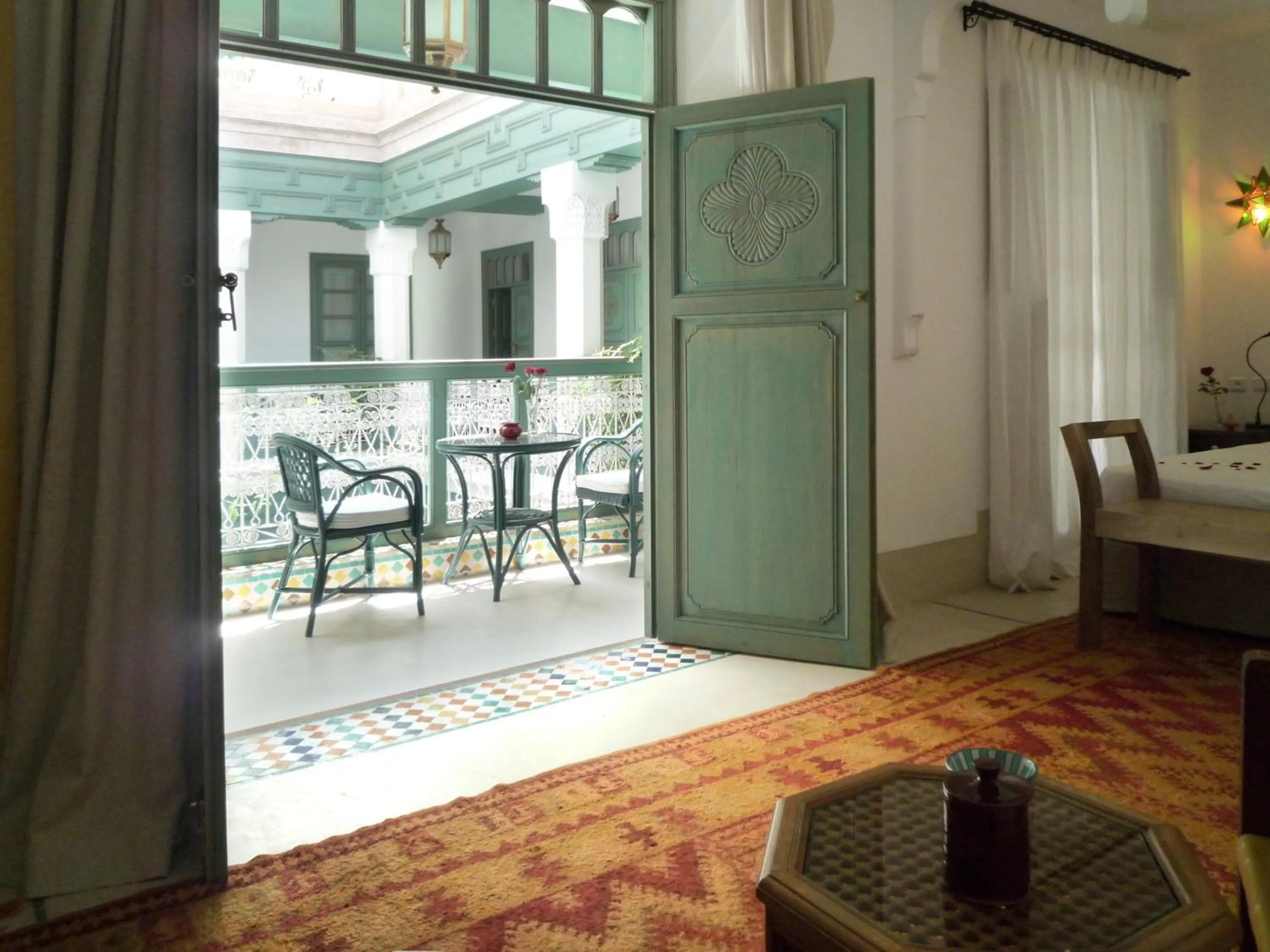 Patio in Riad Azahar