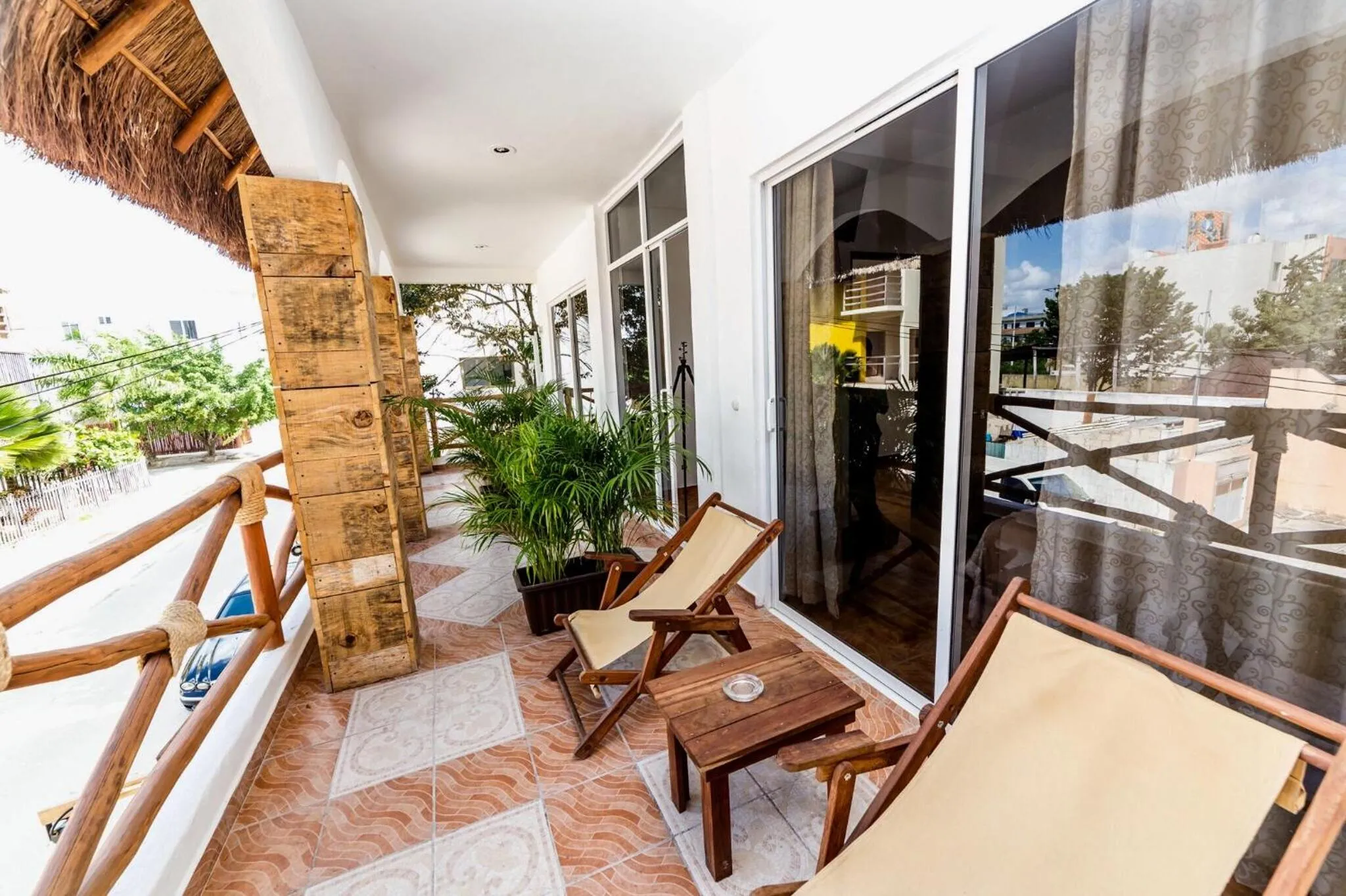 Balcony/Terrace in Hotel Nicte Ha Tulum