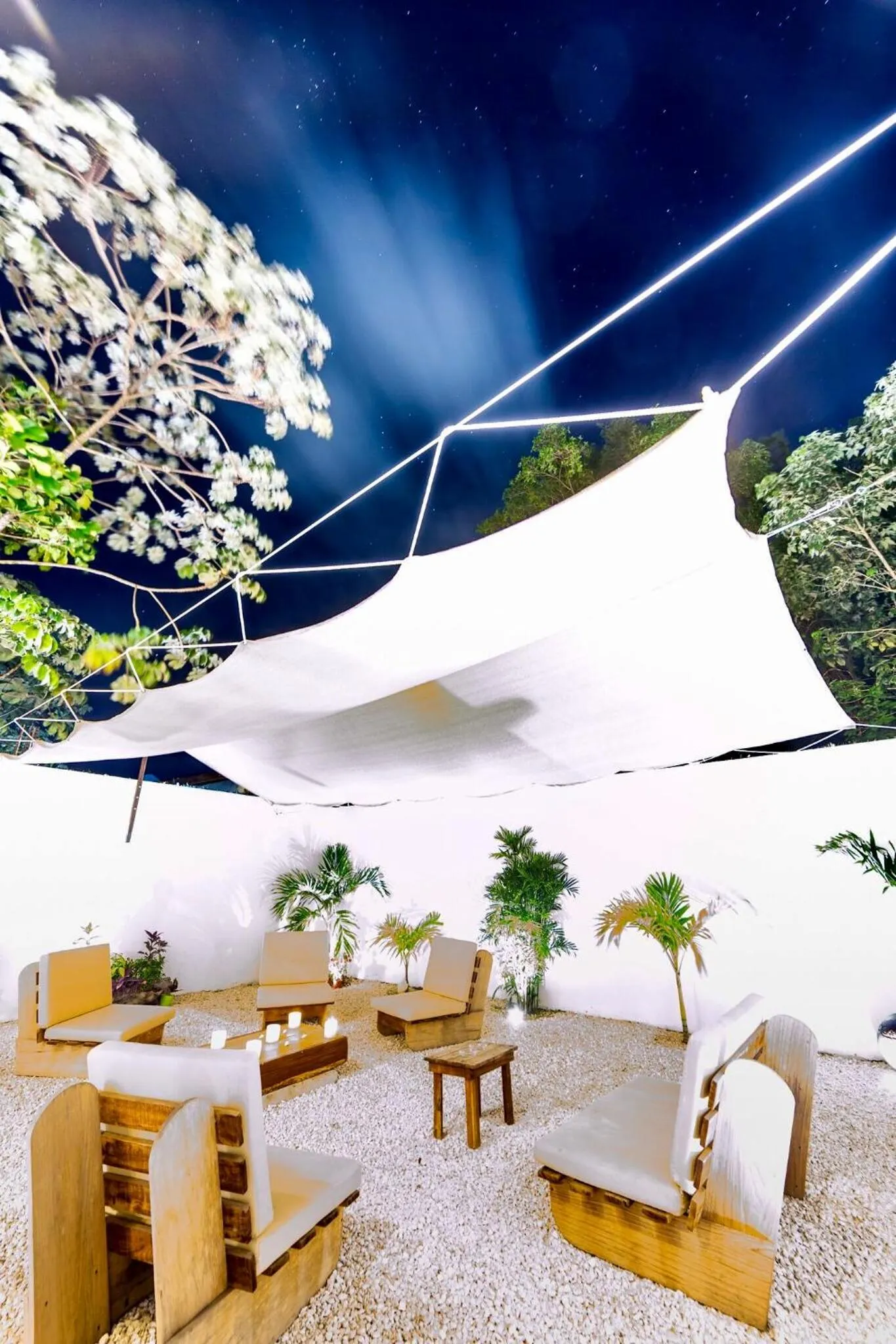 Garden in Hotel Nicte Ha Tulum