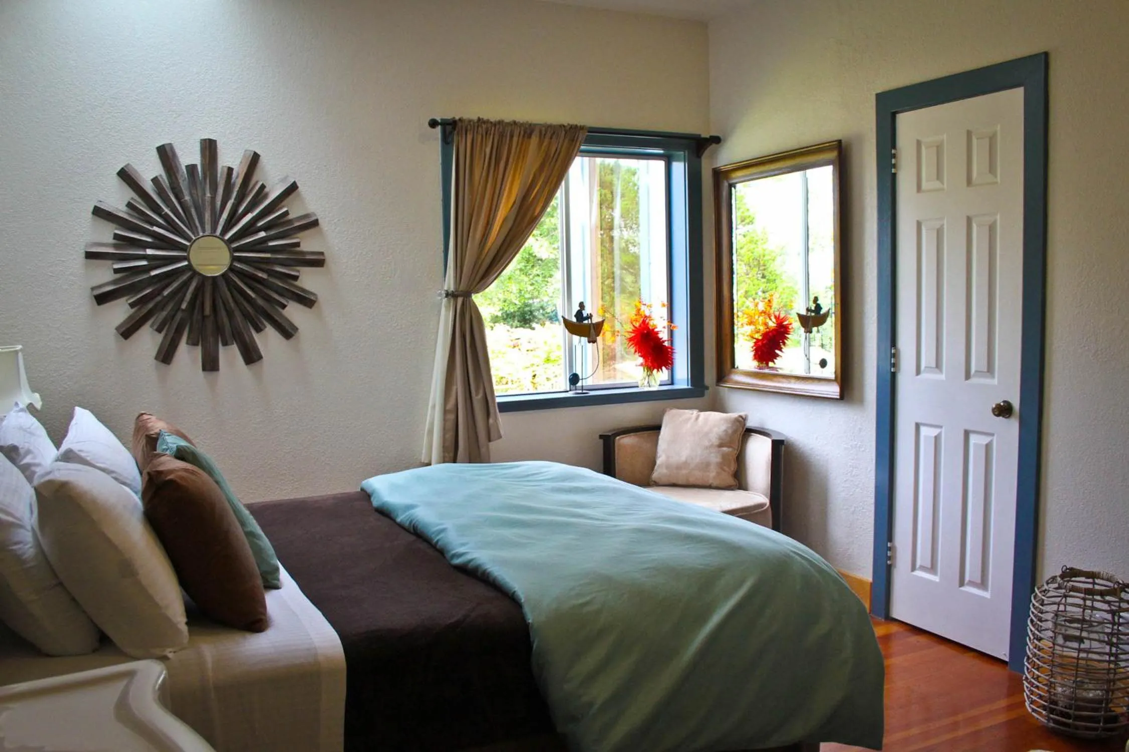 Bed in Lost Whale Inn