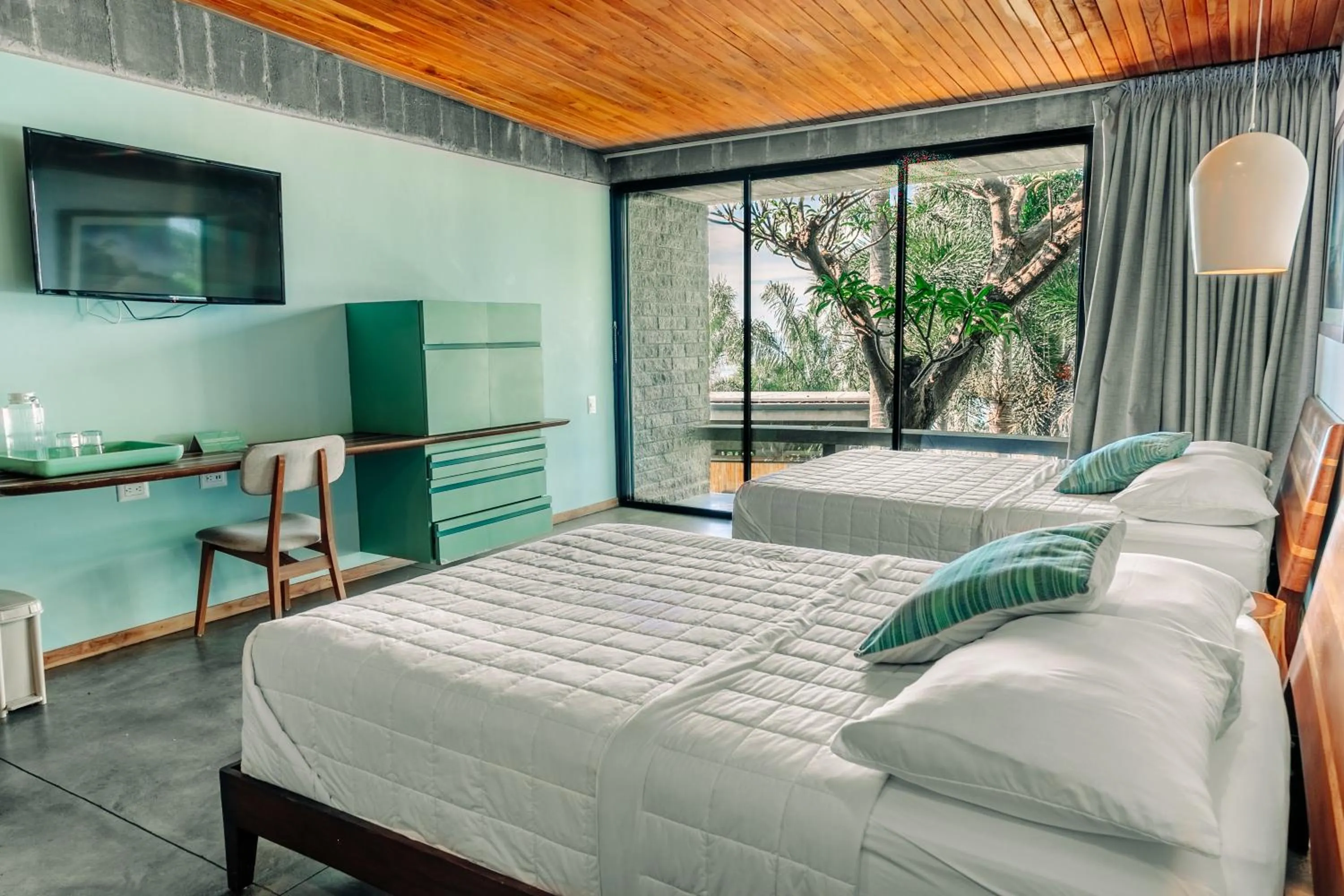 Double Room in Puro Surf Hotel & Performance Academy