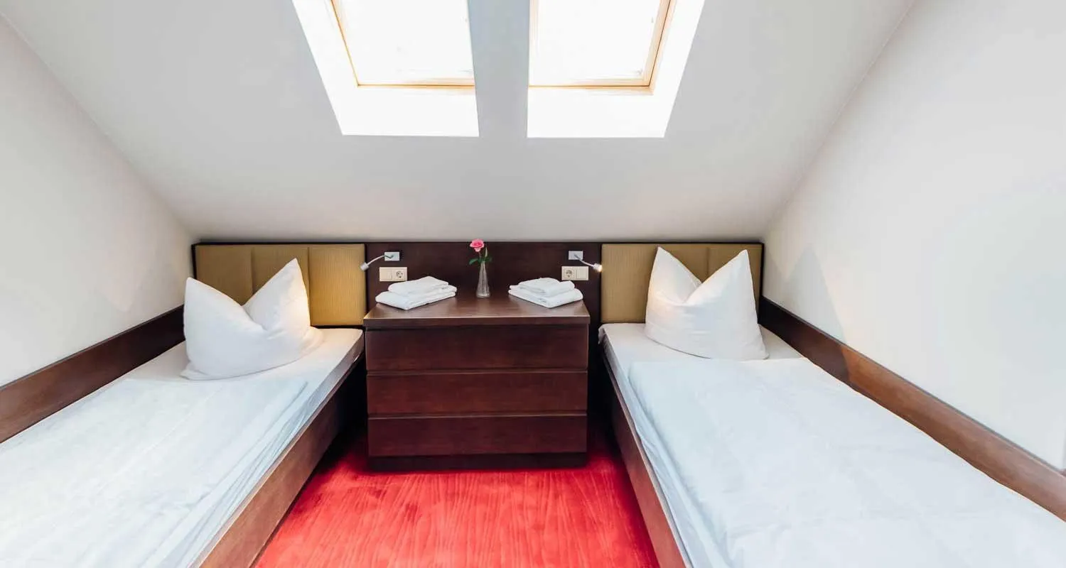 Bedroom, Bed in Erlebnishotel "Zur Schiffsmühle" GmbH