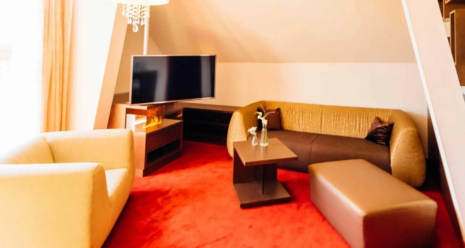 Seating area in Erlebnishotel "Zur Schiffsmühle" GmbH