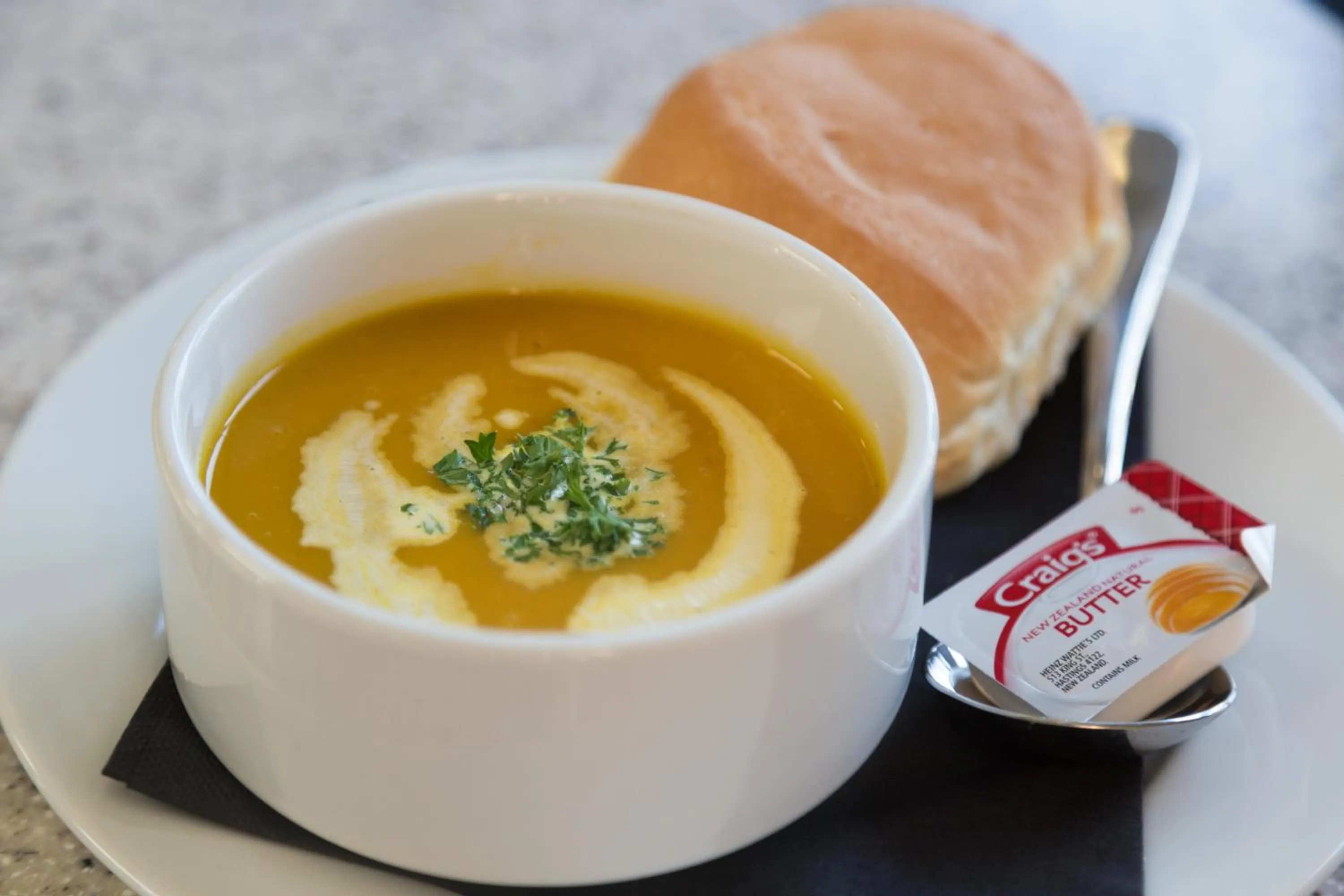 Food close-up in Racecourse Hotel and Motor Lodge