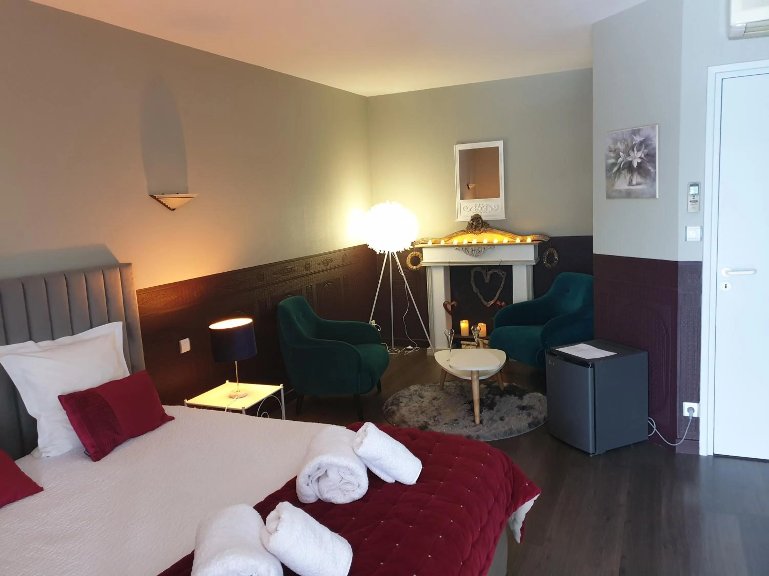 Bed in Relais Vosgien - Hôtel Restaurant "la Table de Sophia"