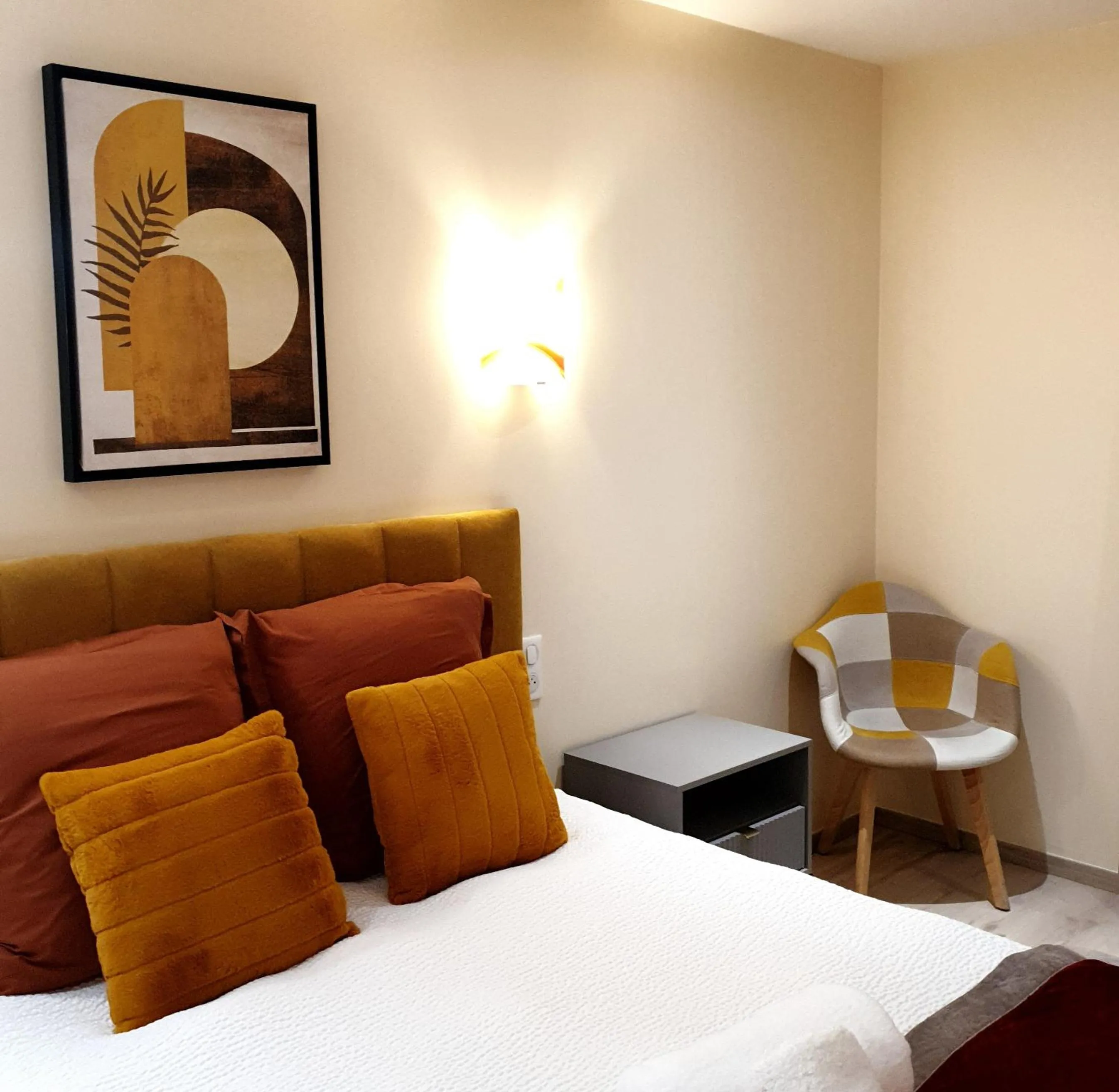 Bed in Relais Vosgien - Hôtel Restaurant "la Table de Sophia"