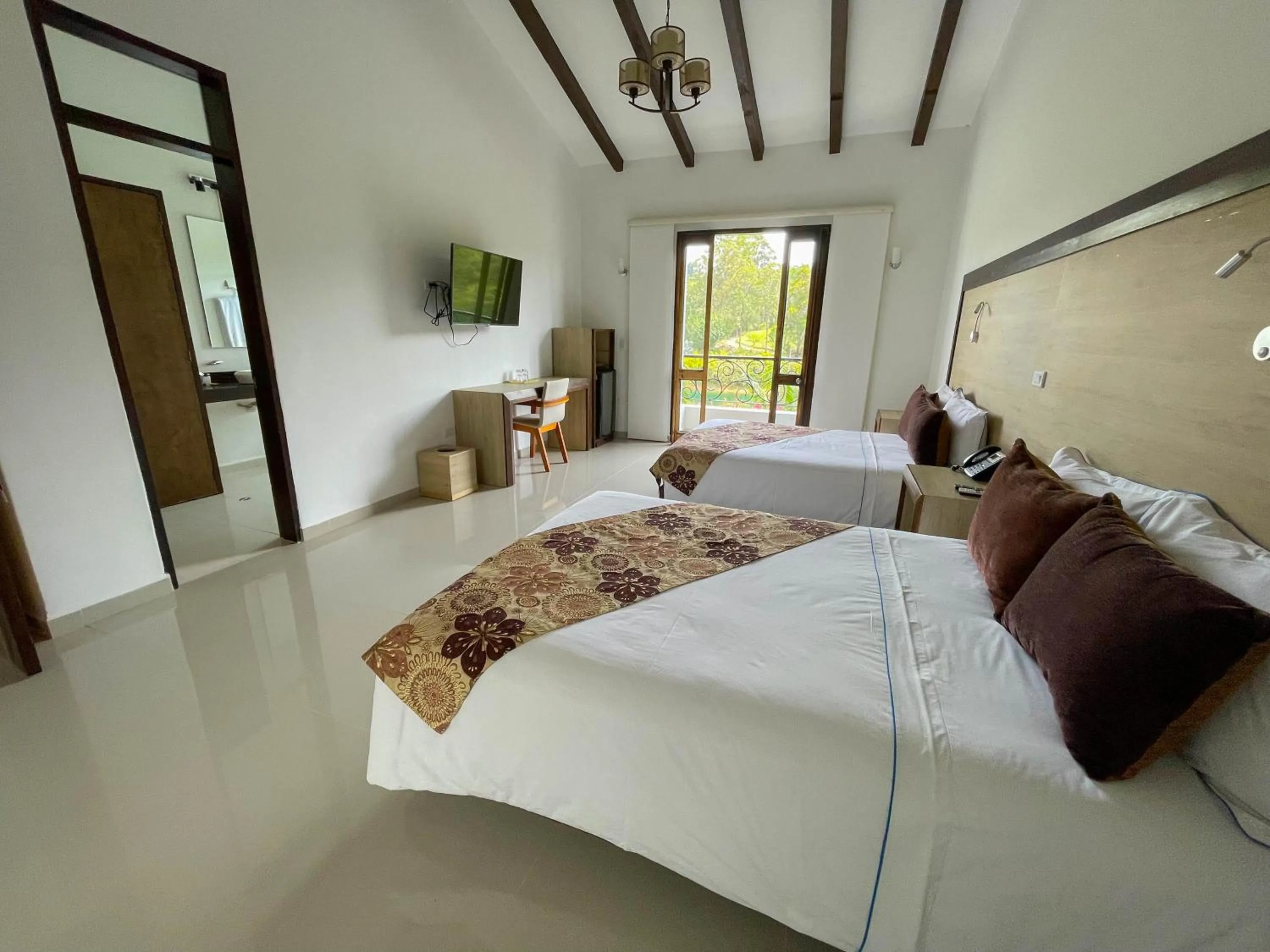 Bed in Hotel La Magdalena