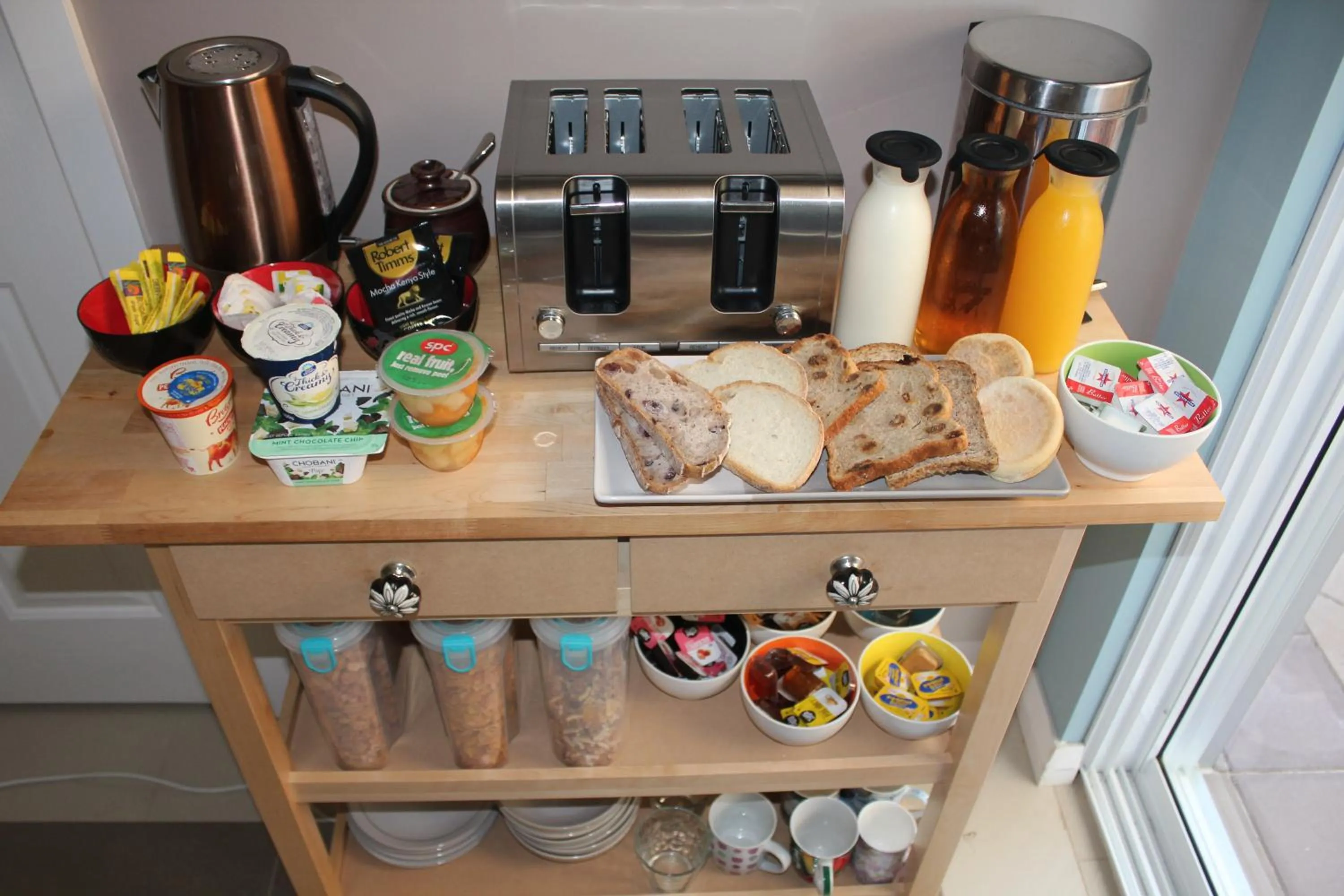 Food close-up in Mullaloo B & B