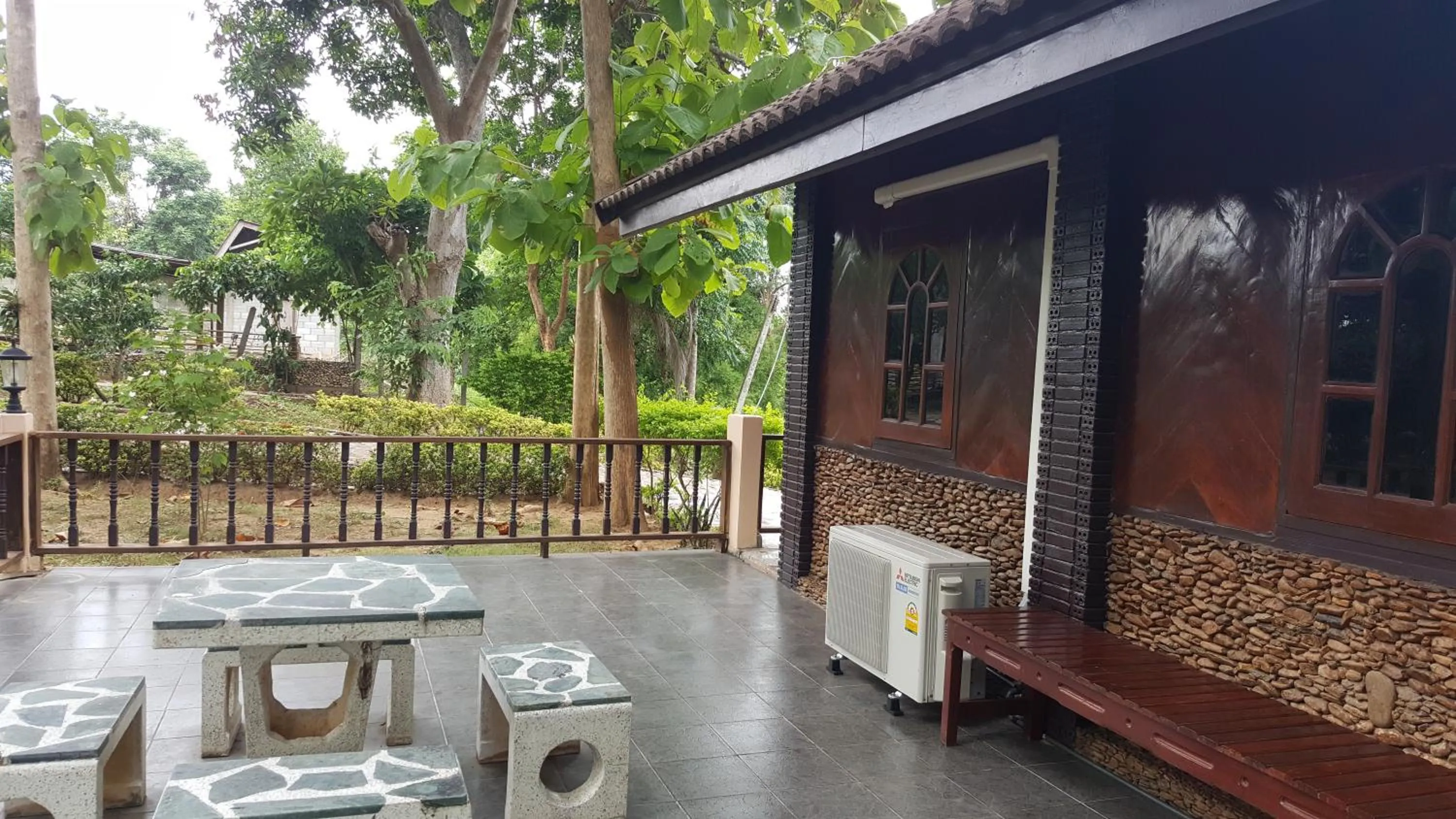 Garden in Ratmanee House