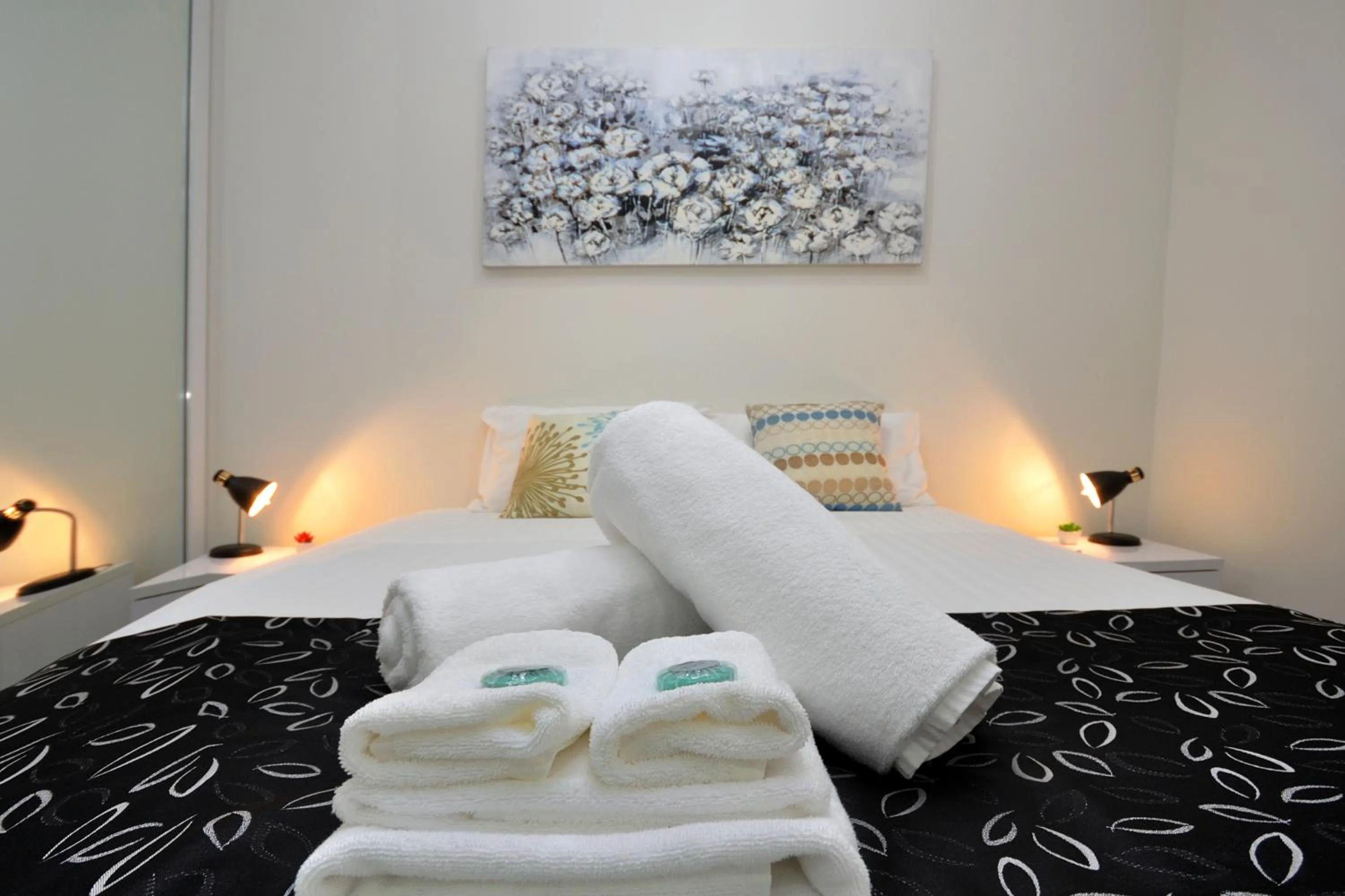 Bed in Coastal By Rockingham Apartments