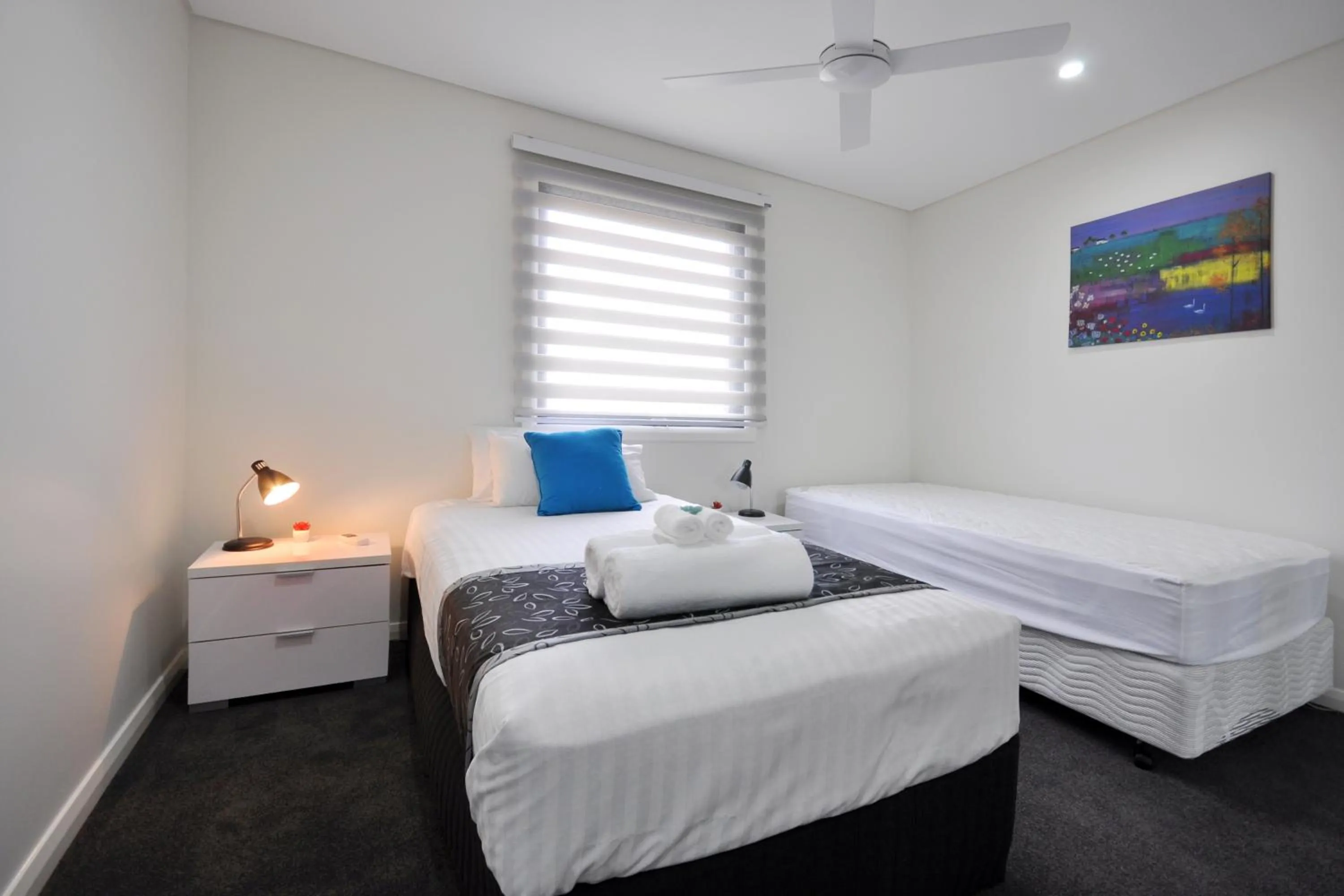 Bed in Coastal By Rockingham Apartments
