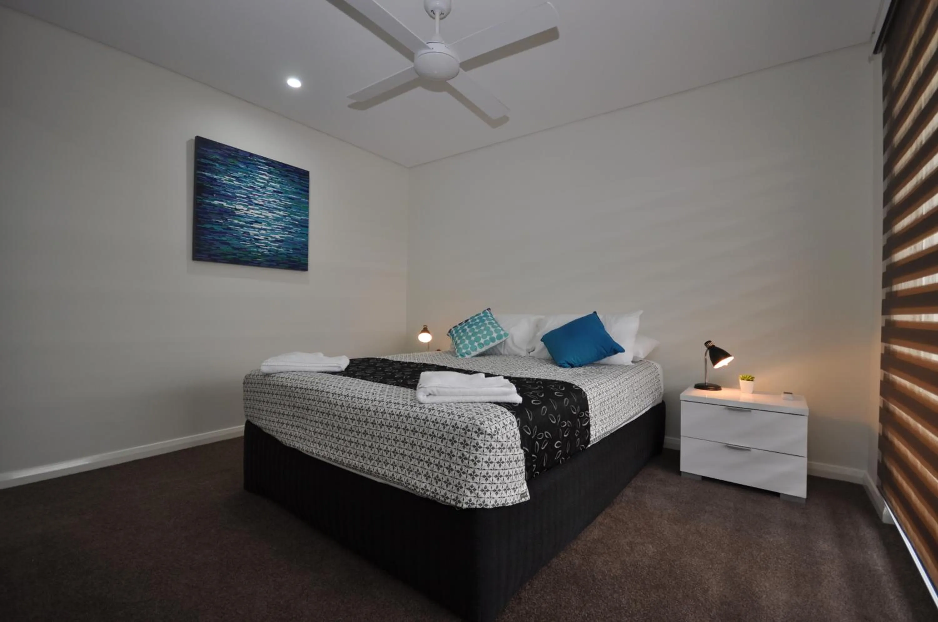 Bed in Coastal By Rockingham Apartments