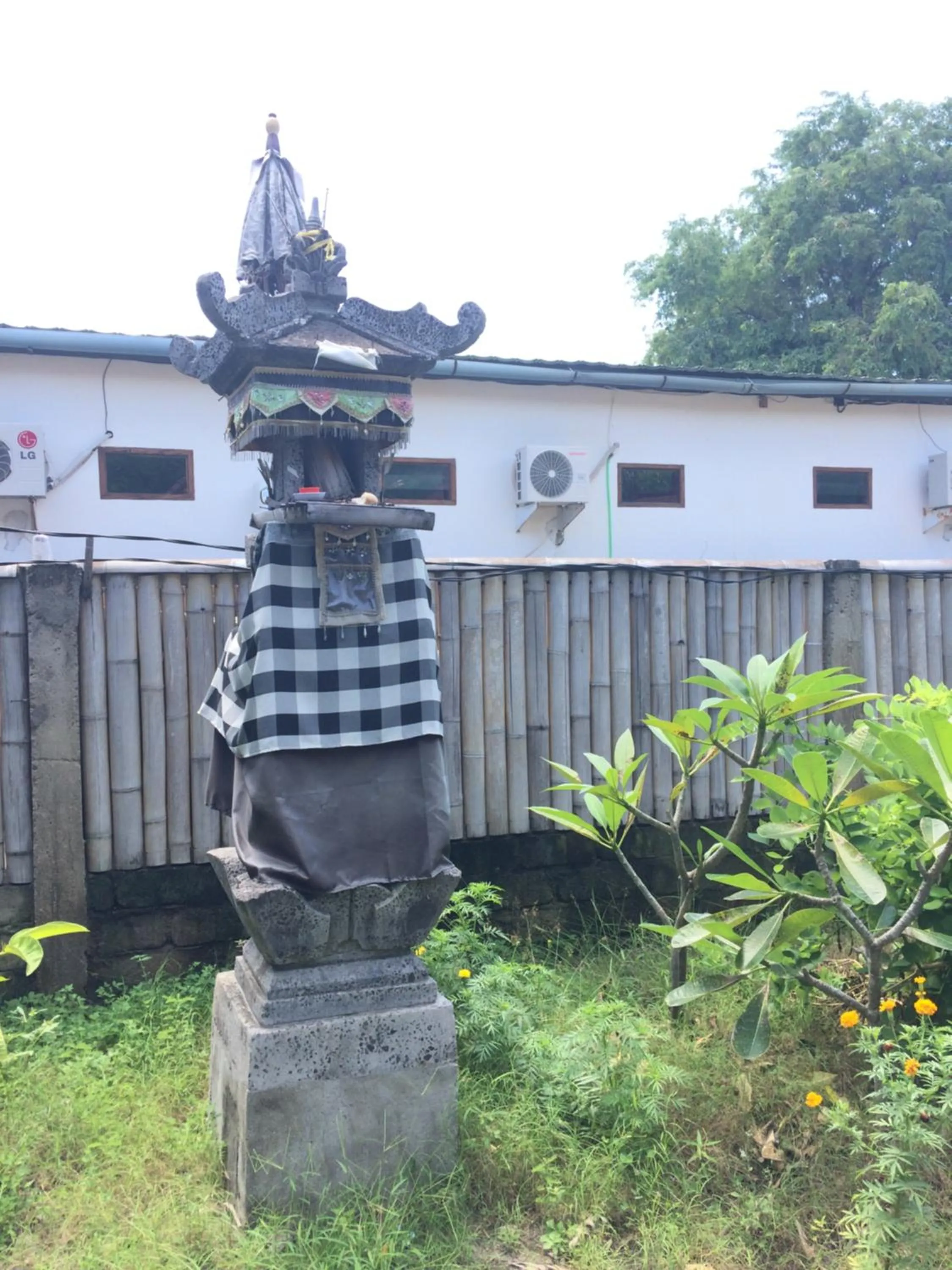 Garden in Gili Beach