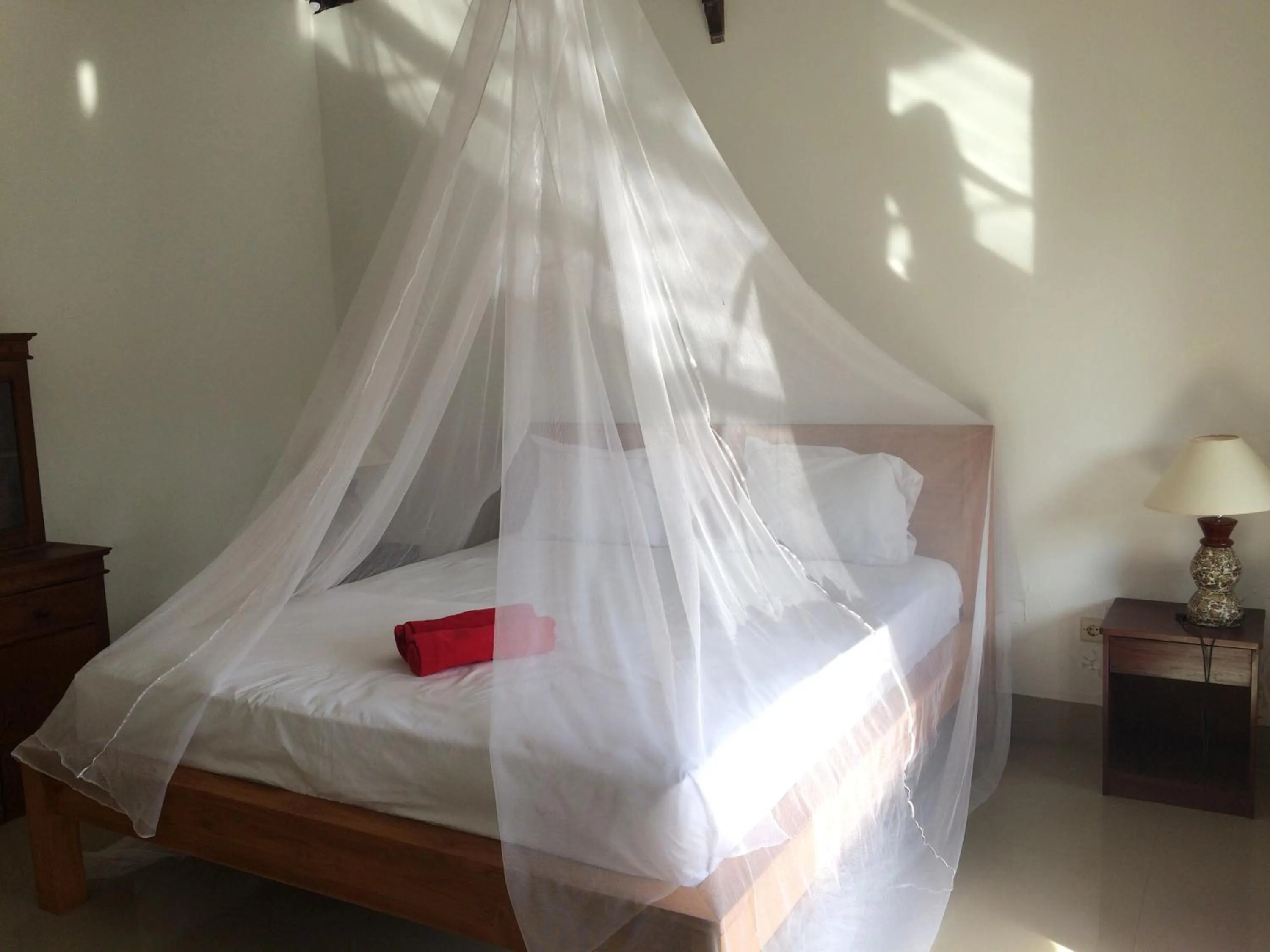 Bed in Gili Beach