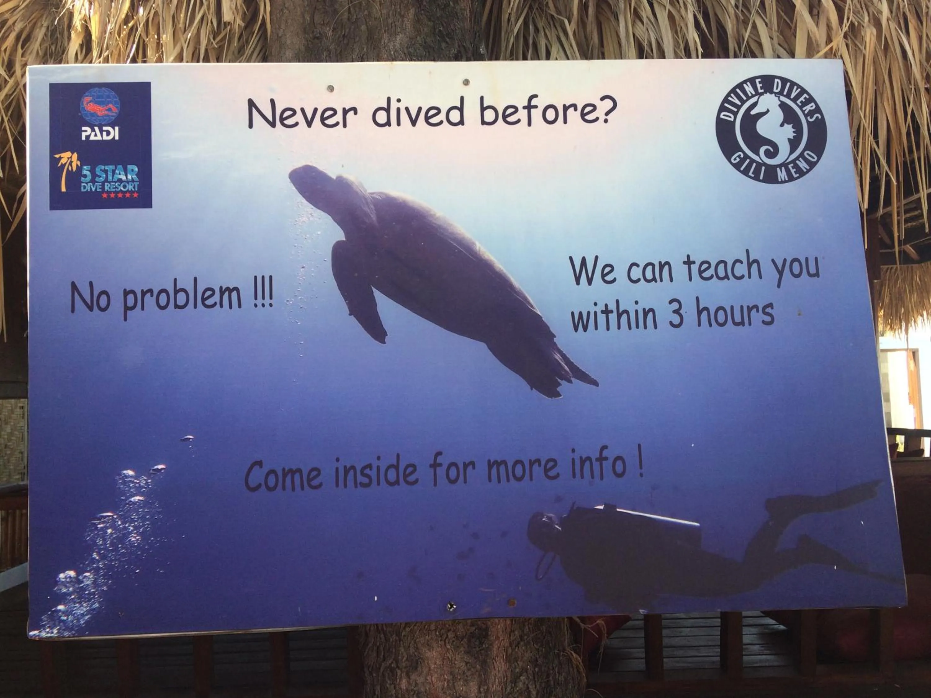 Off site in Gili Beach