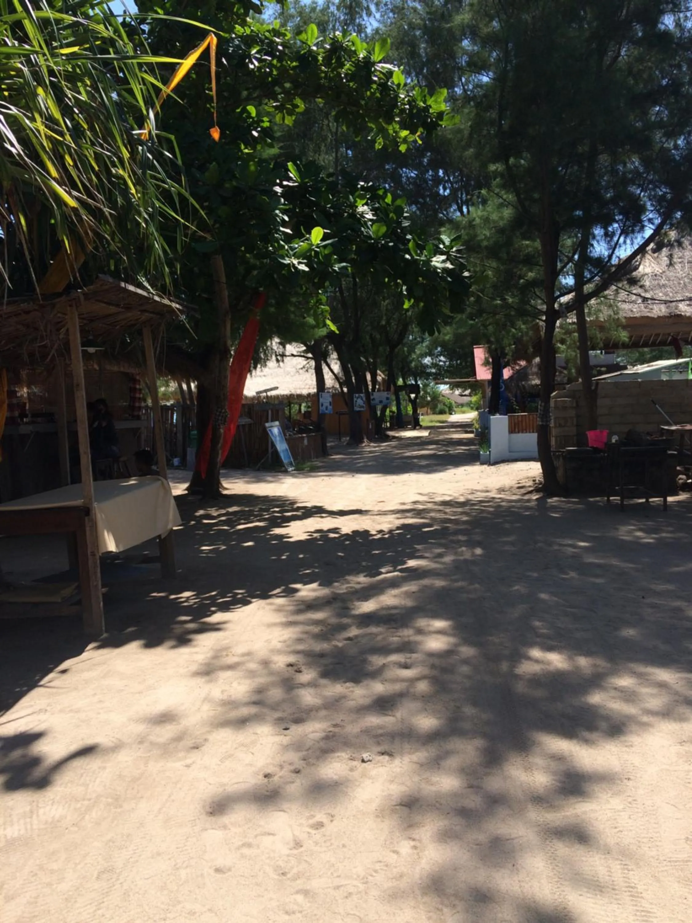 Neighbourhood in Gili Beach