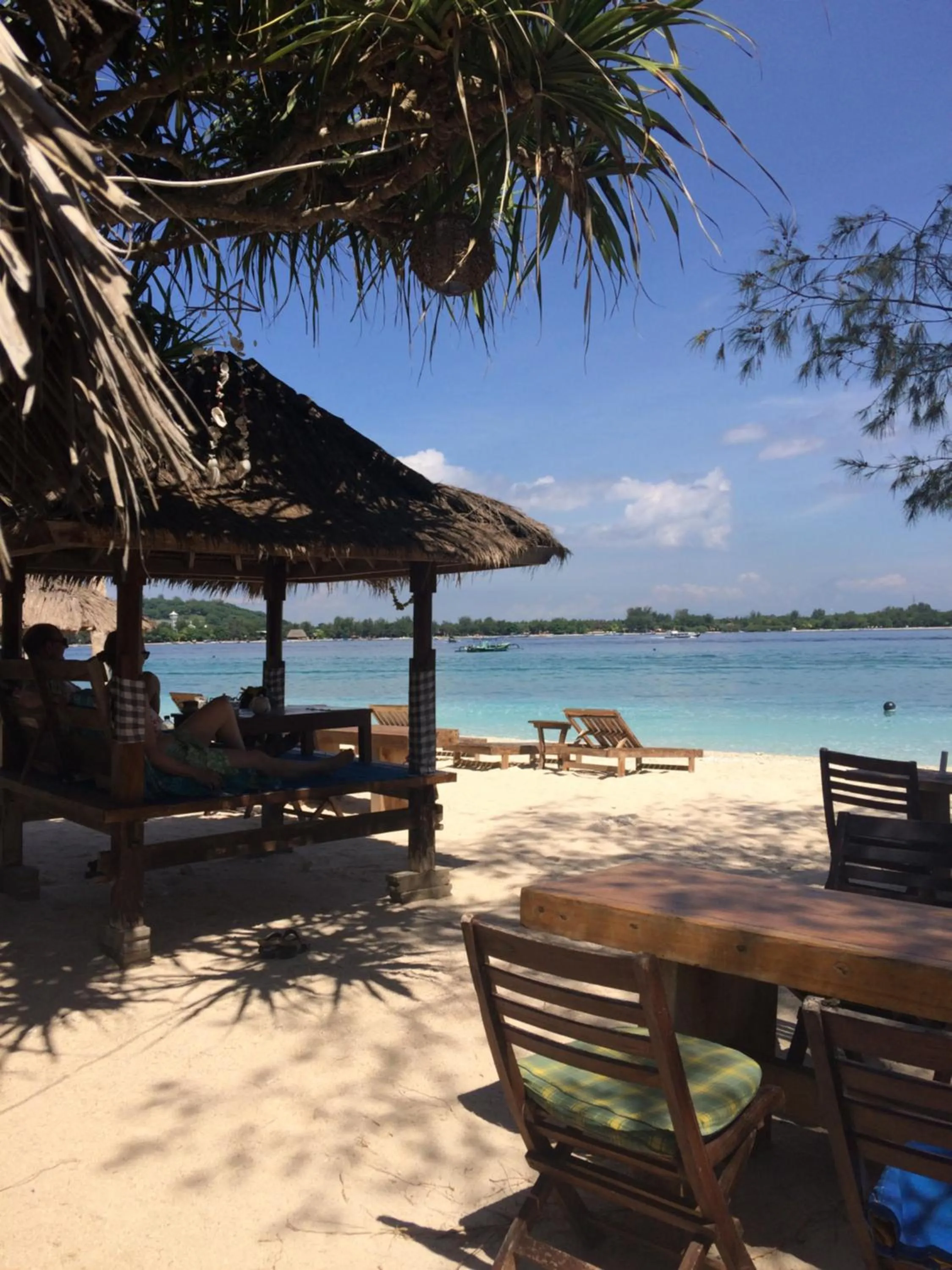 Restaurant/places to eat in Gili Beach