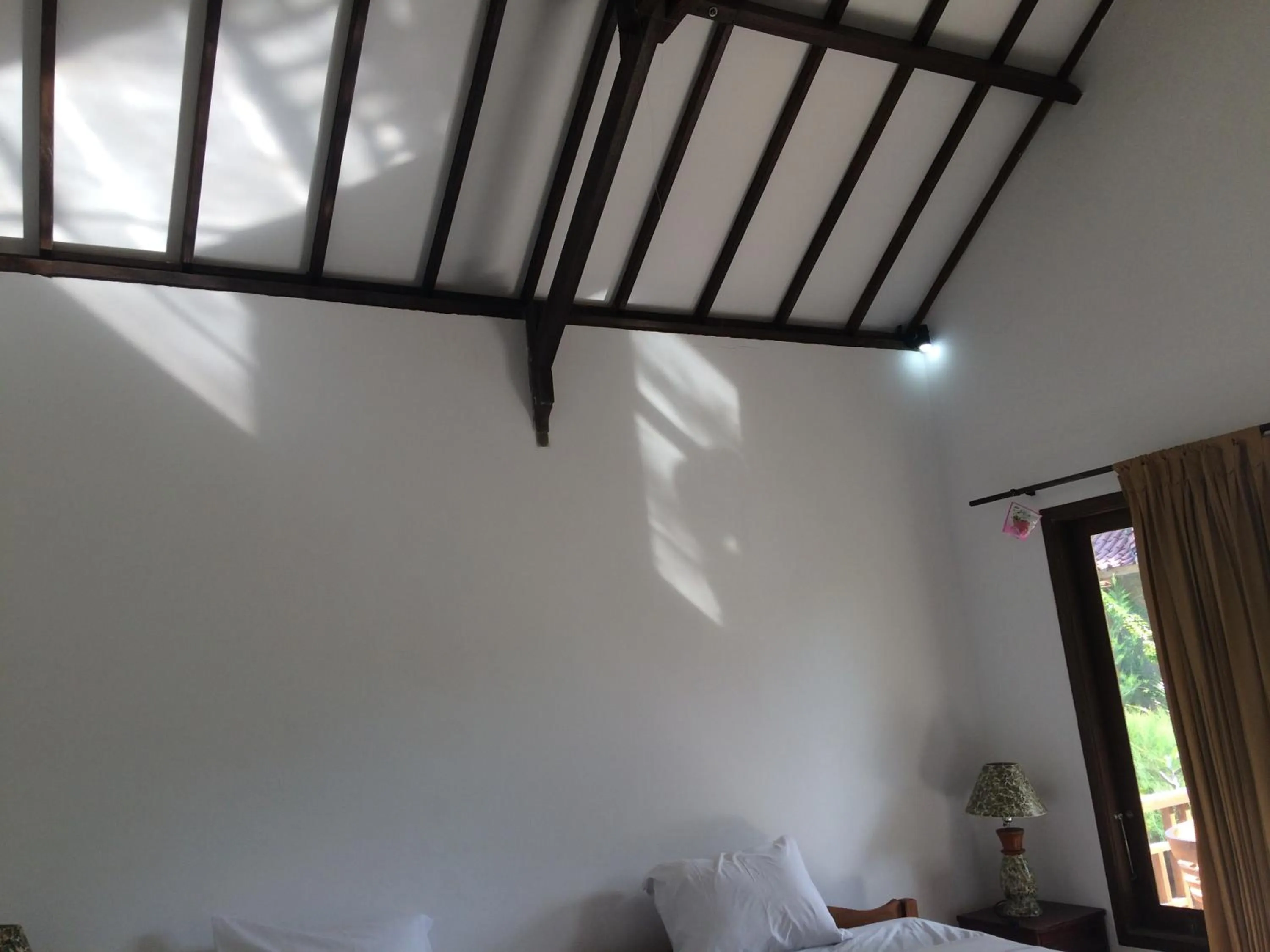 Decorative detail, Bed in Gili Beach