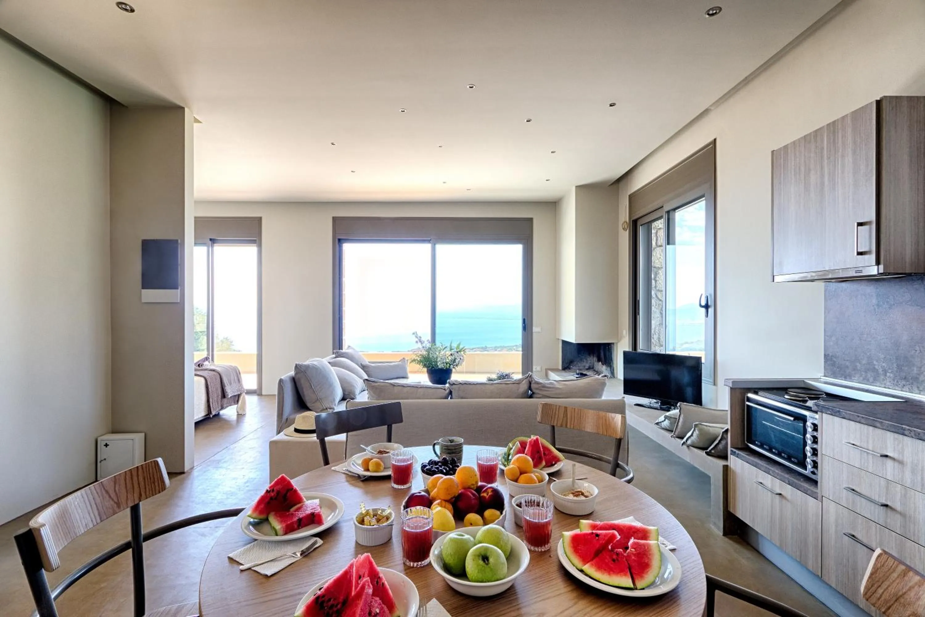 Kitchen or kitchenette in Euphoria Suites