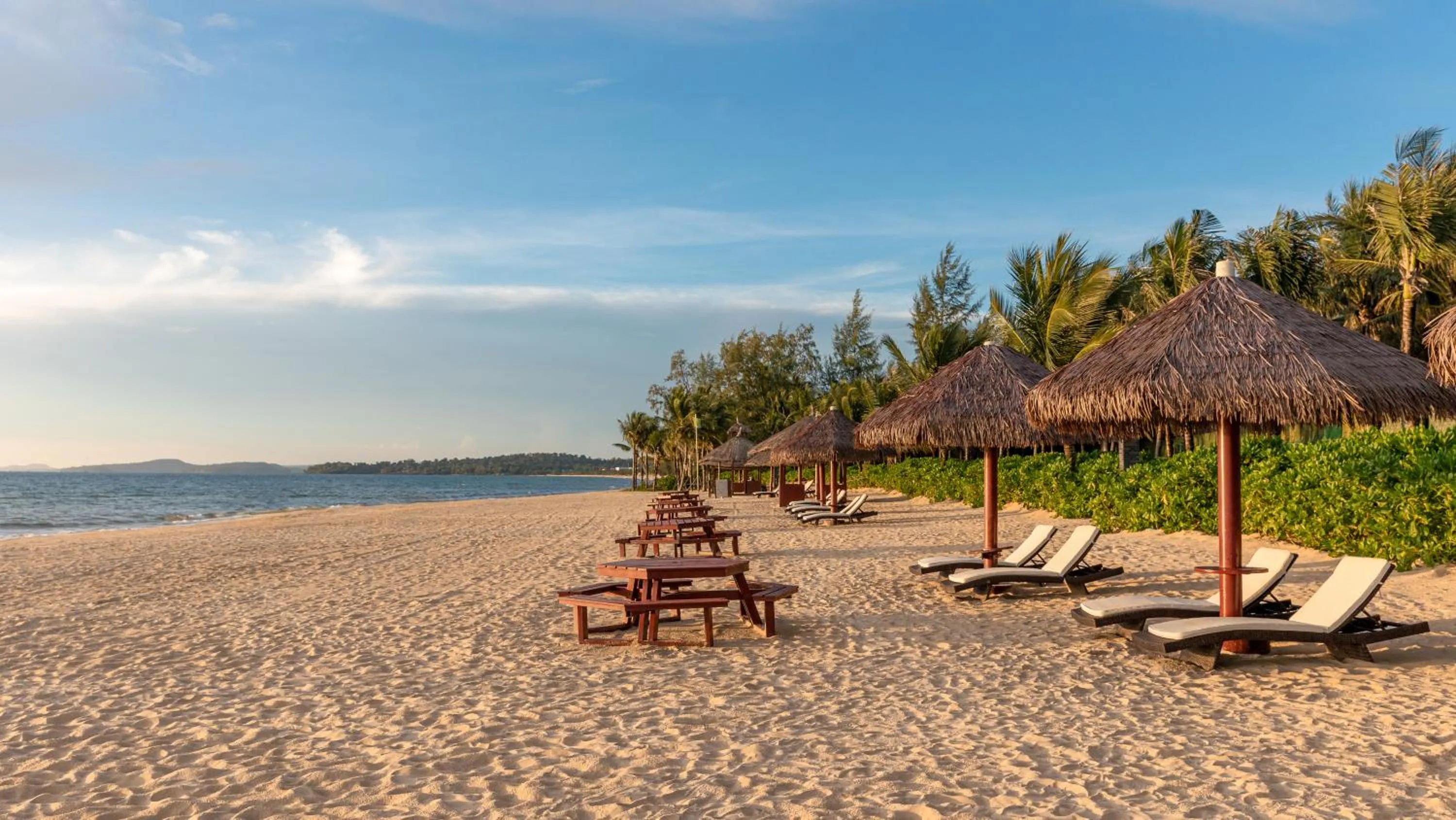 Beach in Wyndham Grand Phu Quoc