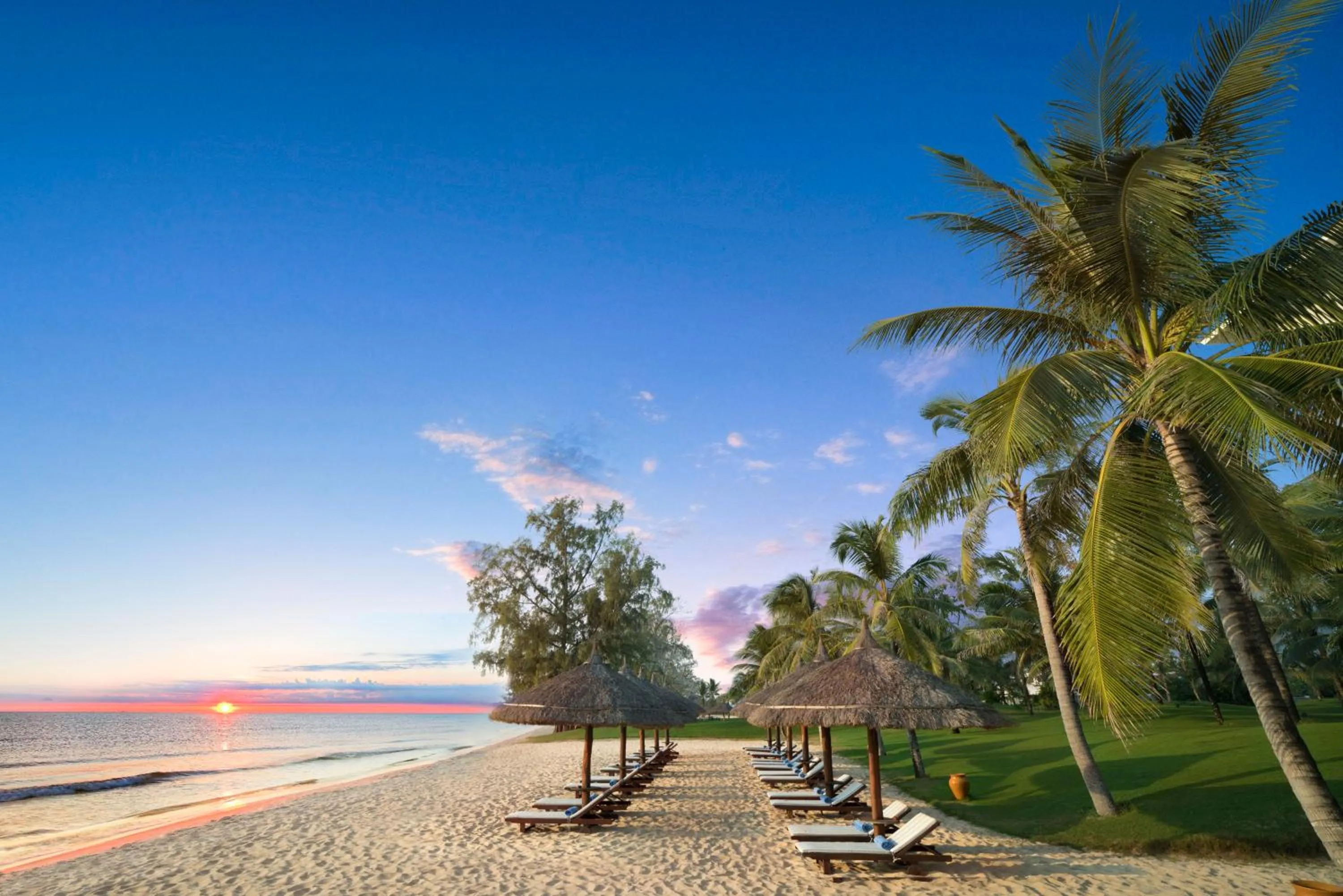 Beach in Wyndham Grand Phu Quoc