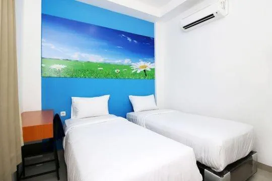 Bedroom, Bed in RedDoorz Plus Syariah at Polamas Andalas