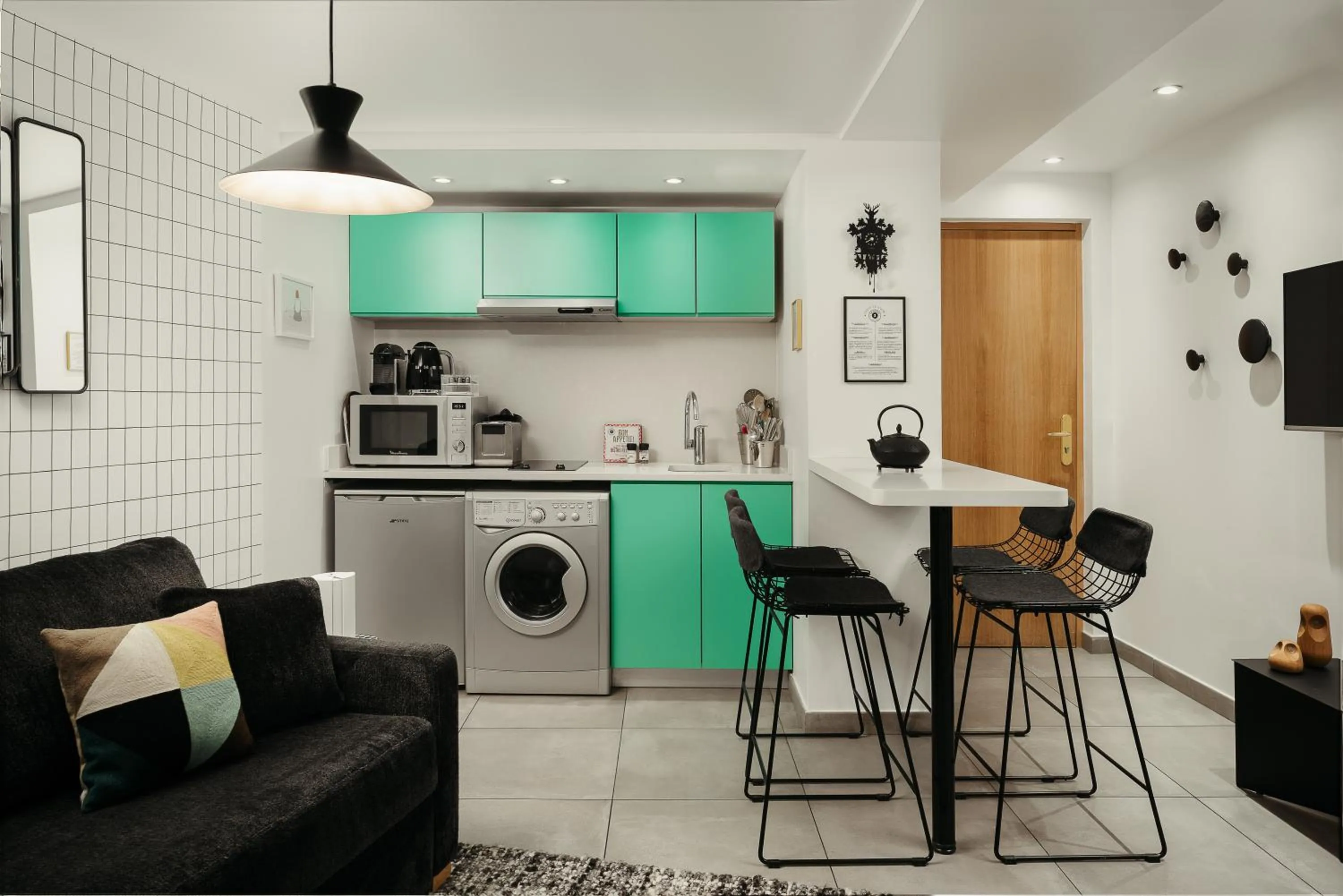 Kitchen or kitchenette in My Maison In Paris - Sentier