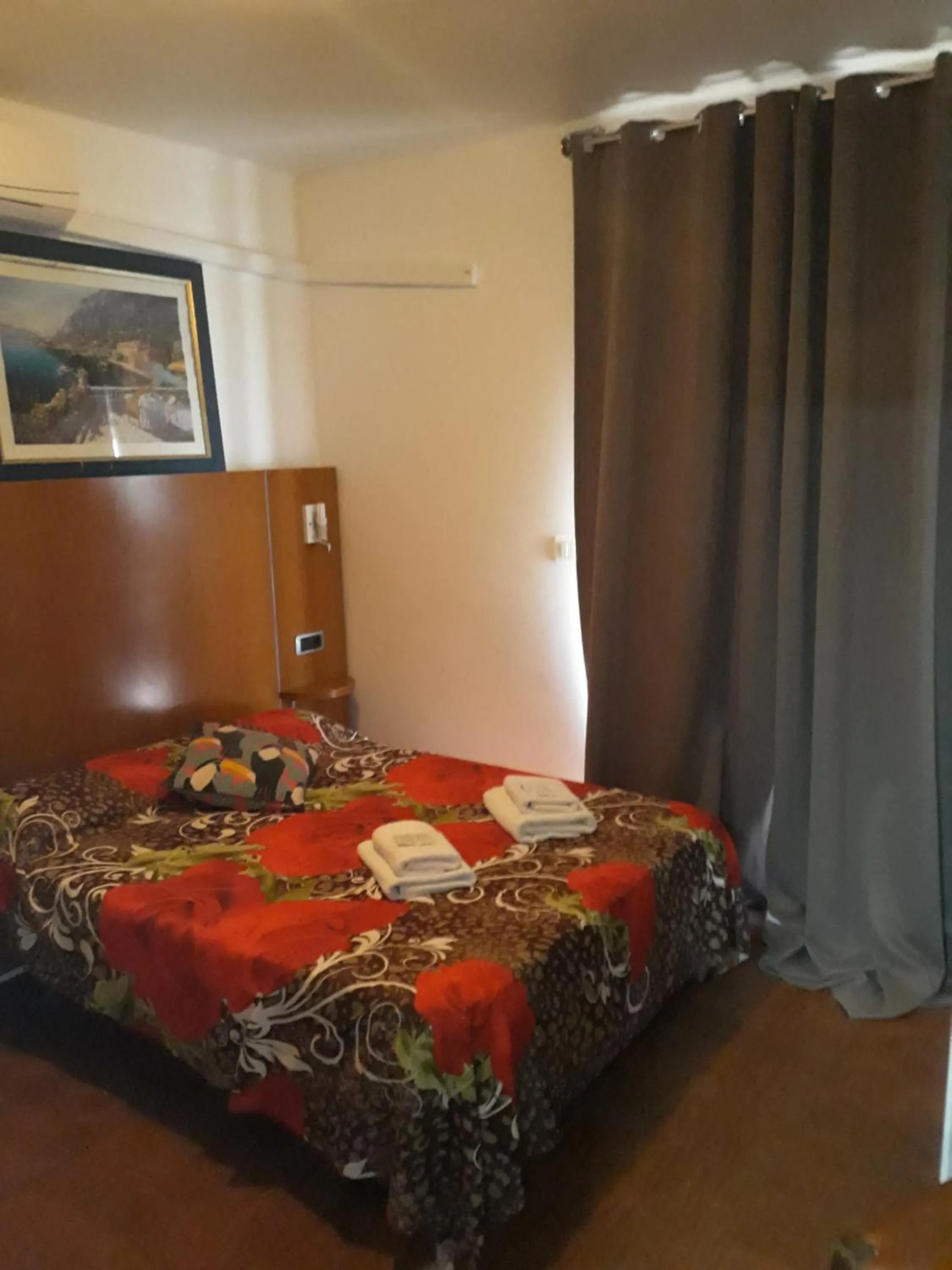 Bed in Hostal Can Salvado